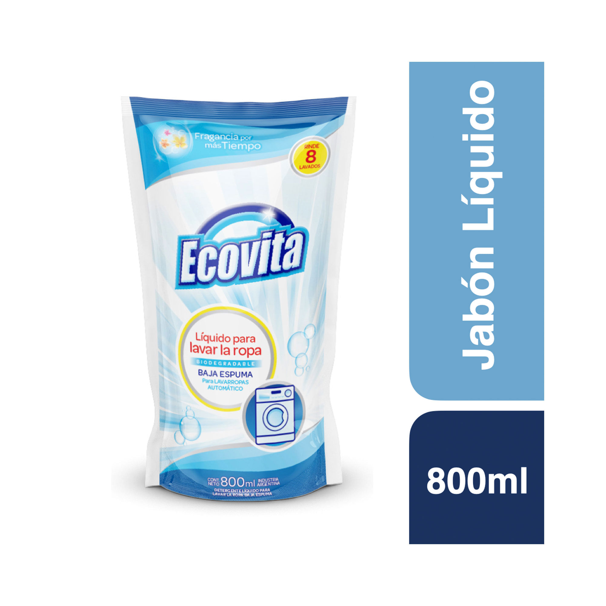 Jabón Líquido Ecovita Evolution Dp 800 Ml