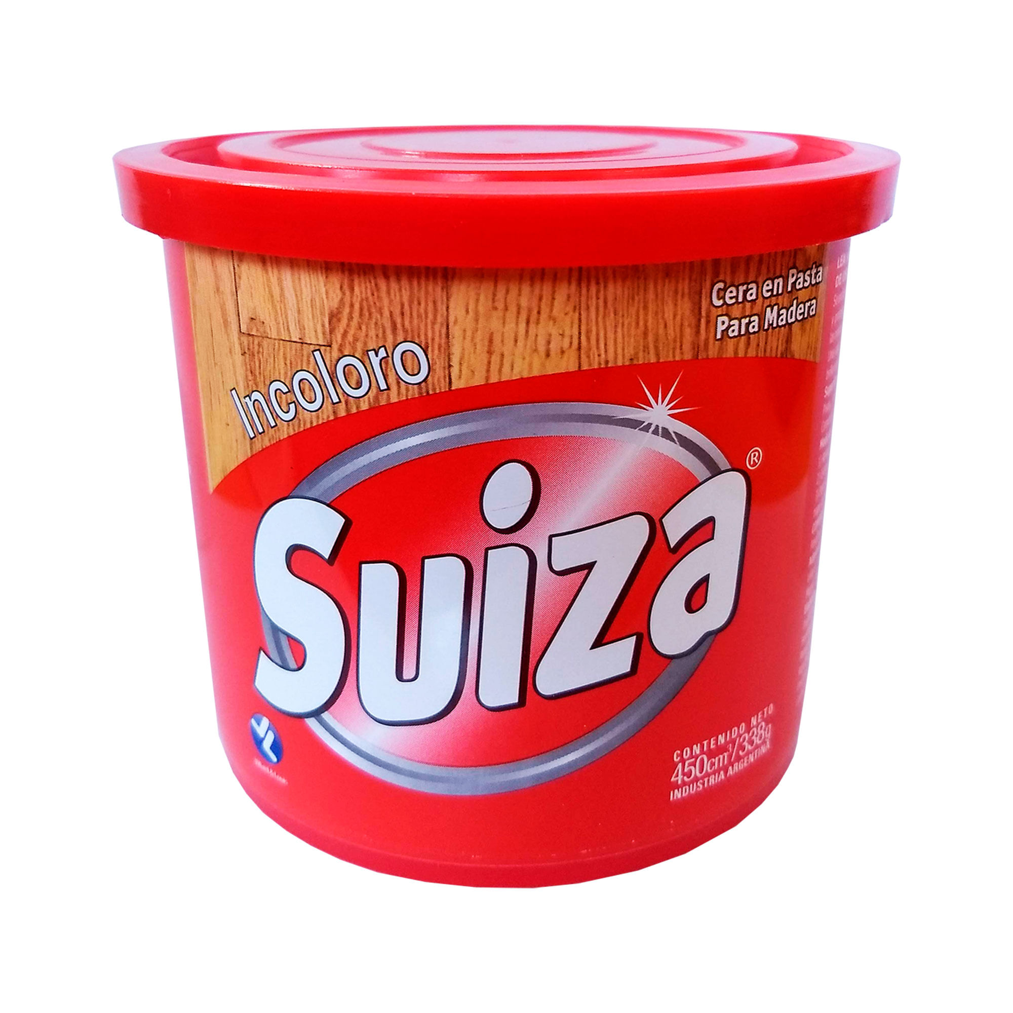 Cera para pisos Suiza natural 450 cc.