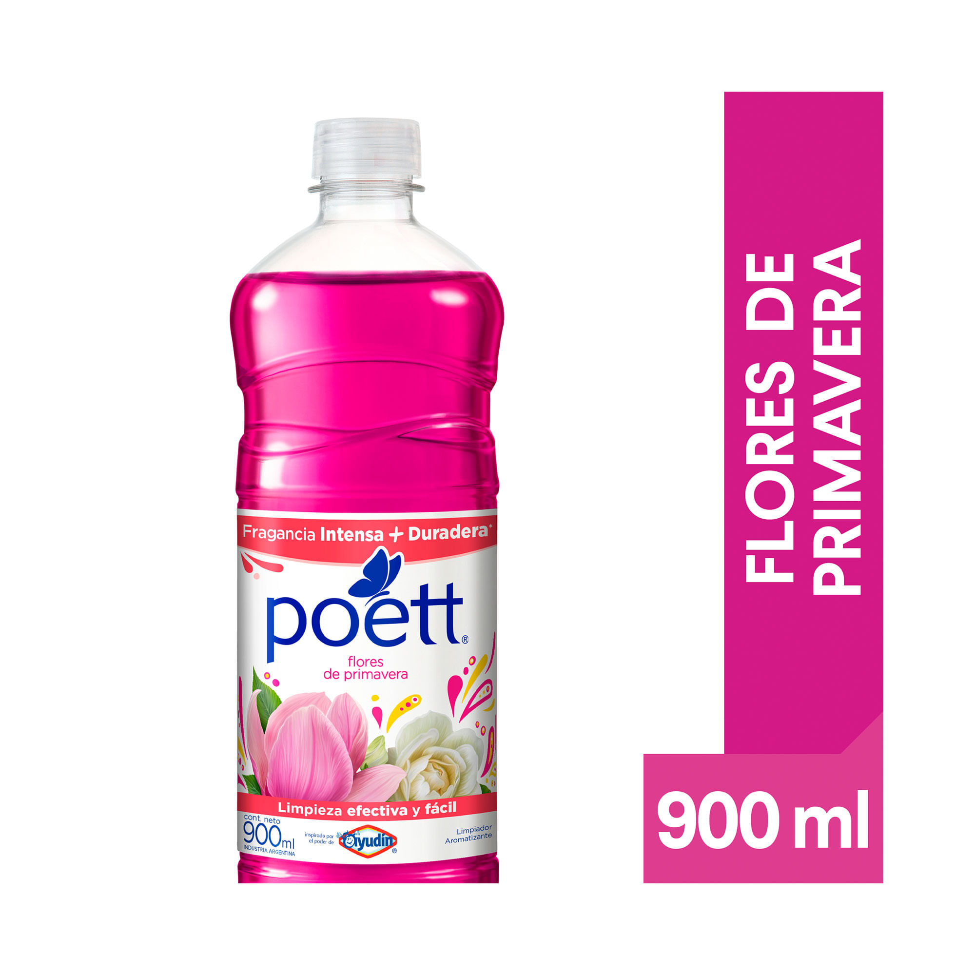 Limpiador Líquido Aromatizante Poett Flores De Primavera 900 Ml