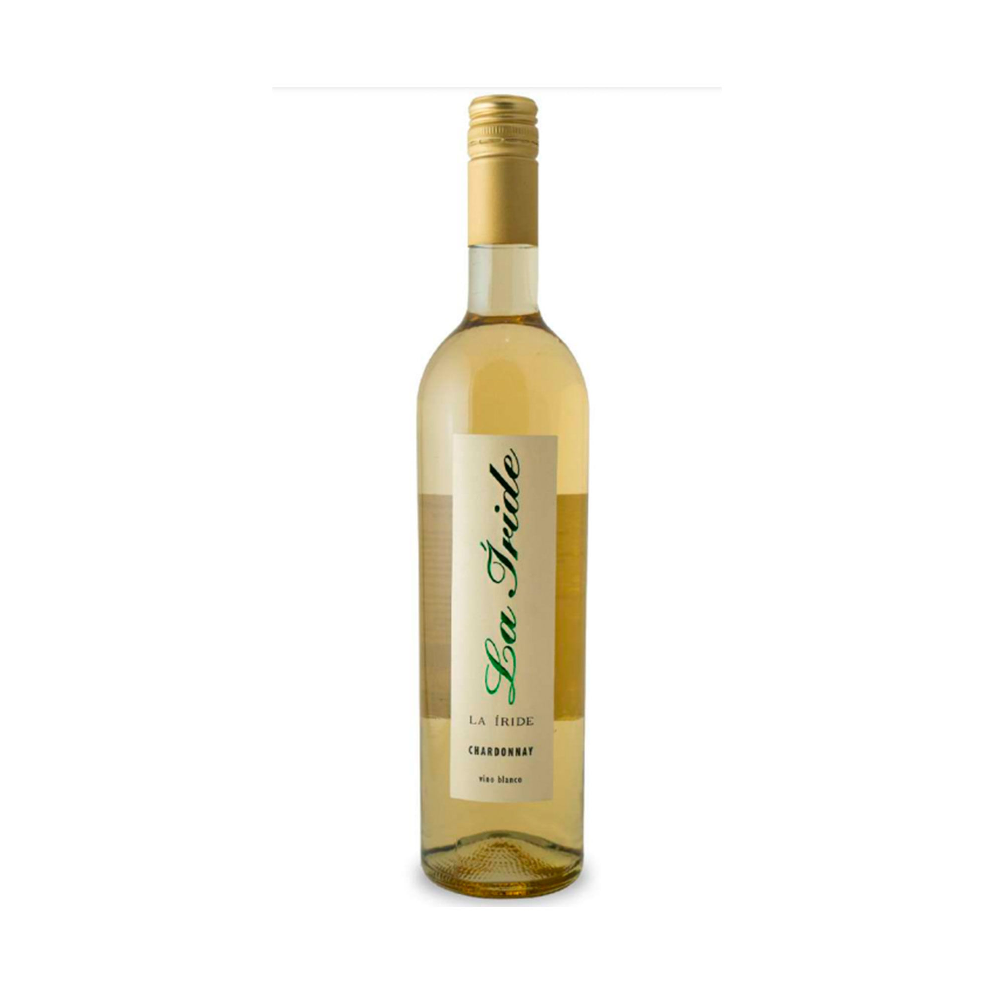 Vino blanco Chardonnay seco La Íride 750 ml