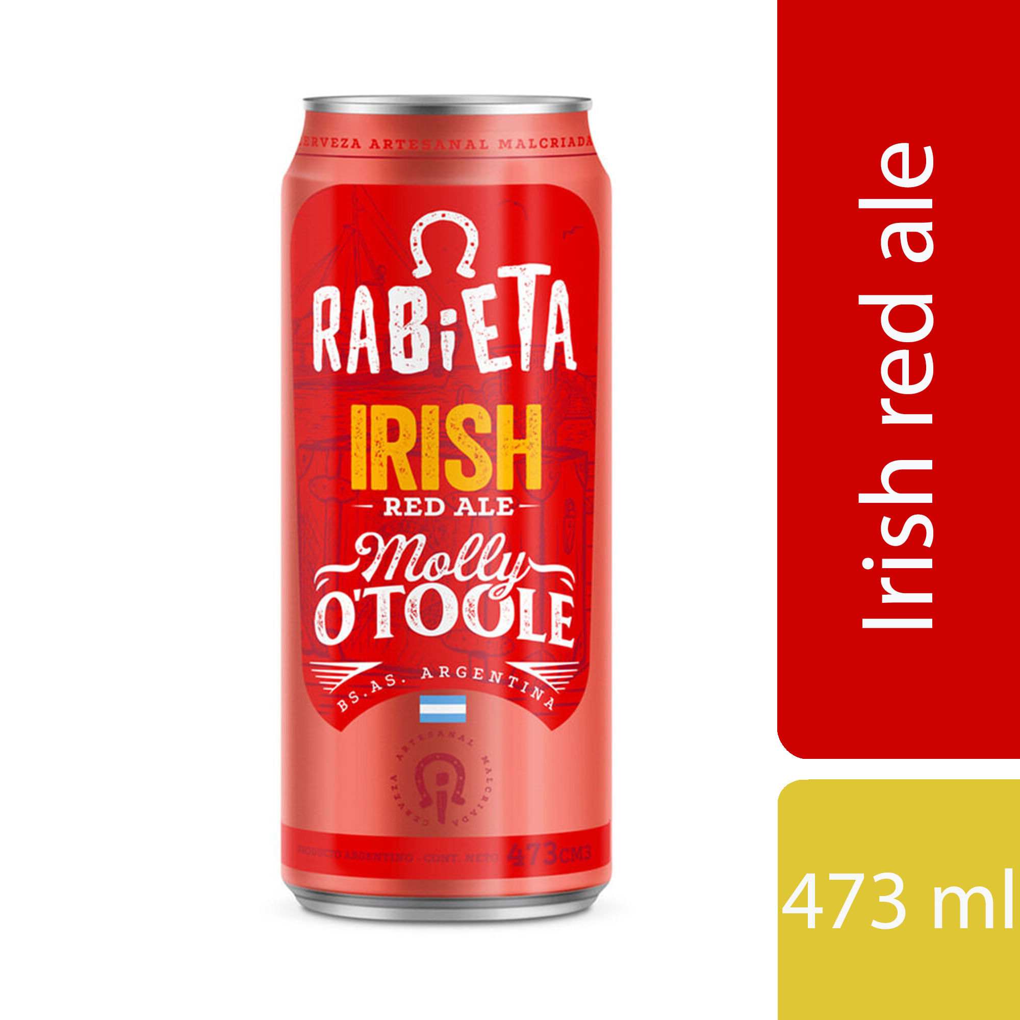 Cerveza Red Irish Ale Rabieta 473 Cc