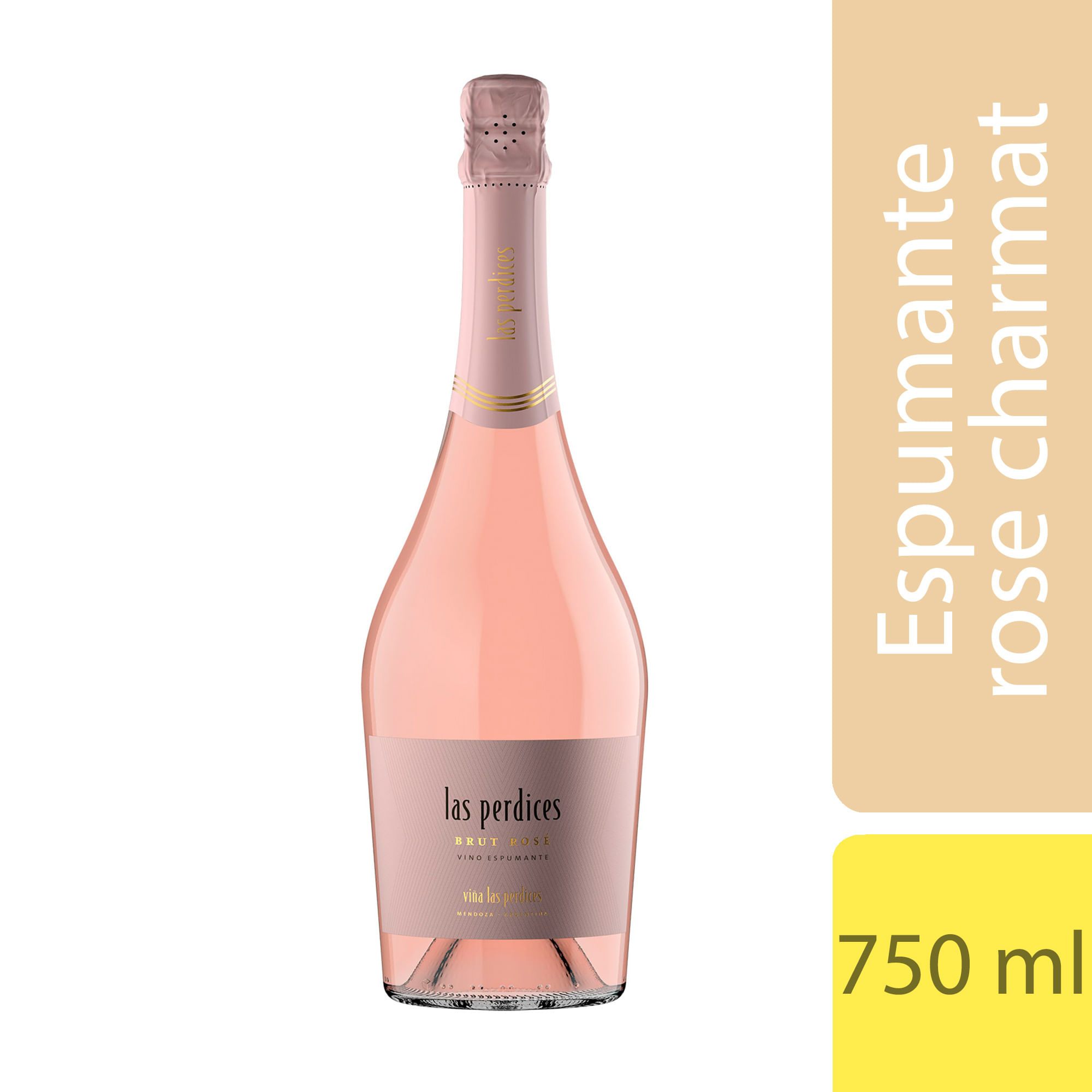 Espumante  Las Perdices Brut Rosé 750 Ml