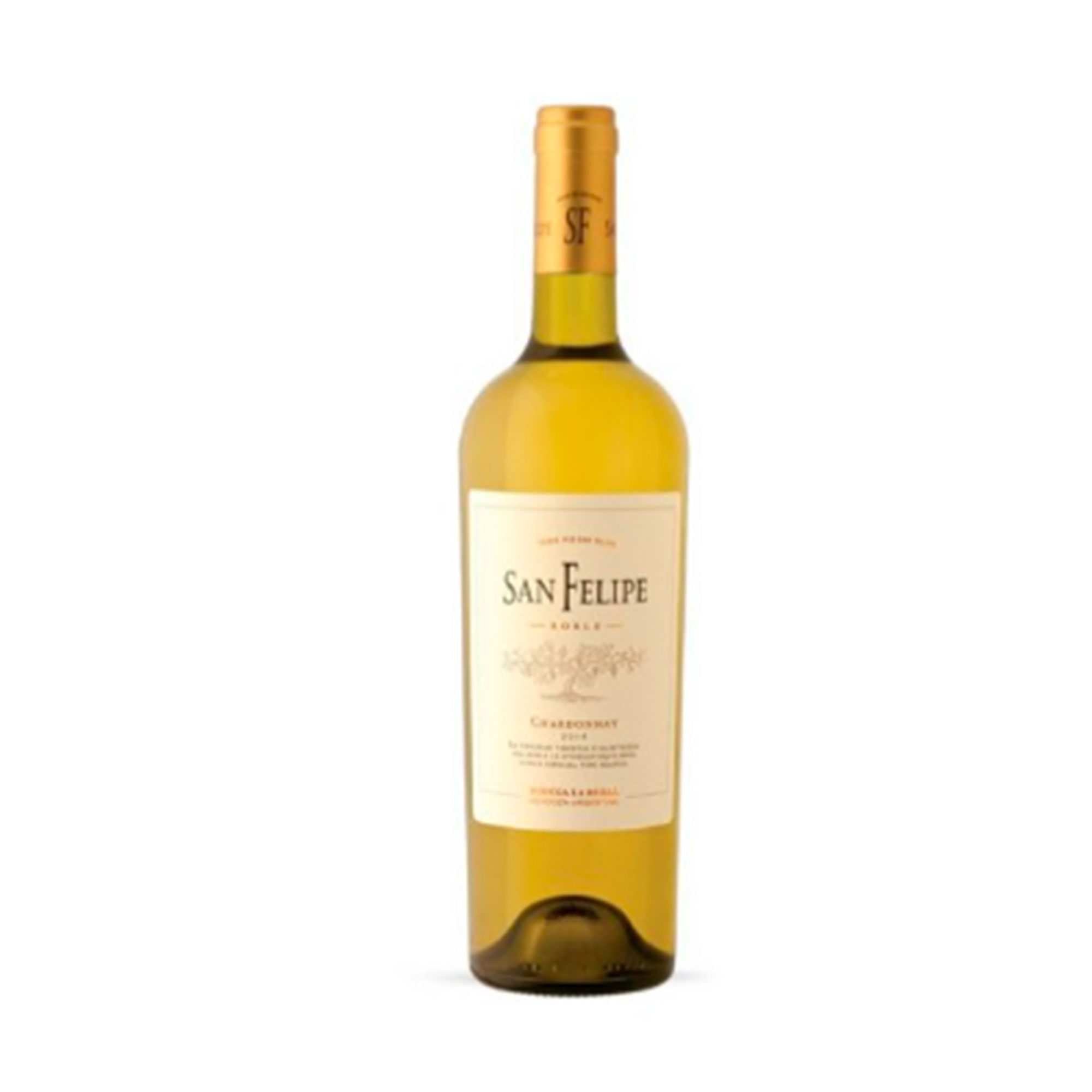 Vino blanco Chardonnay San Felipe 750 ml