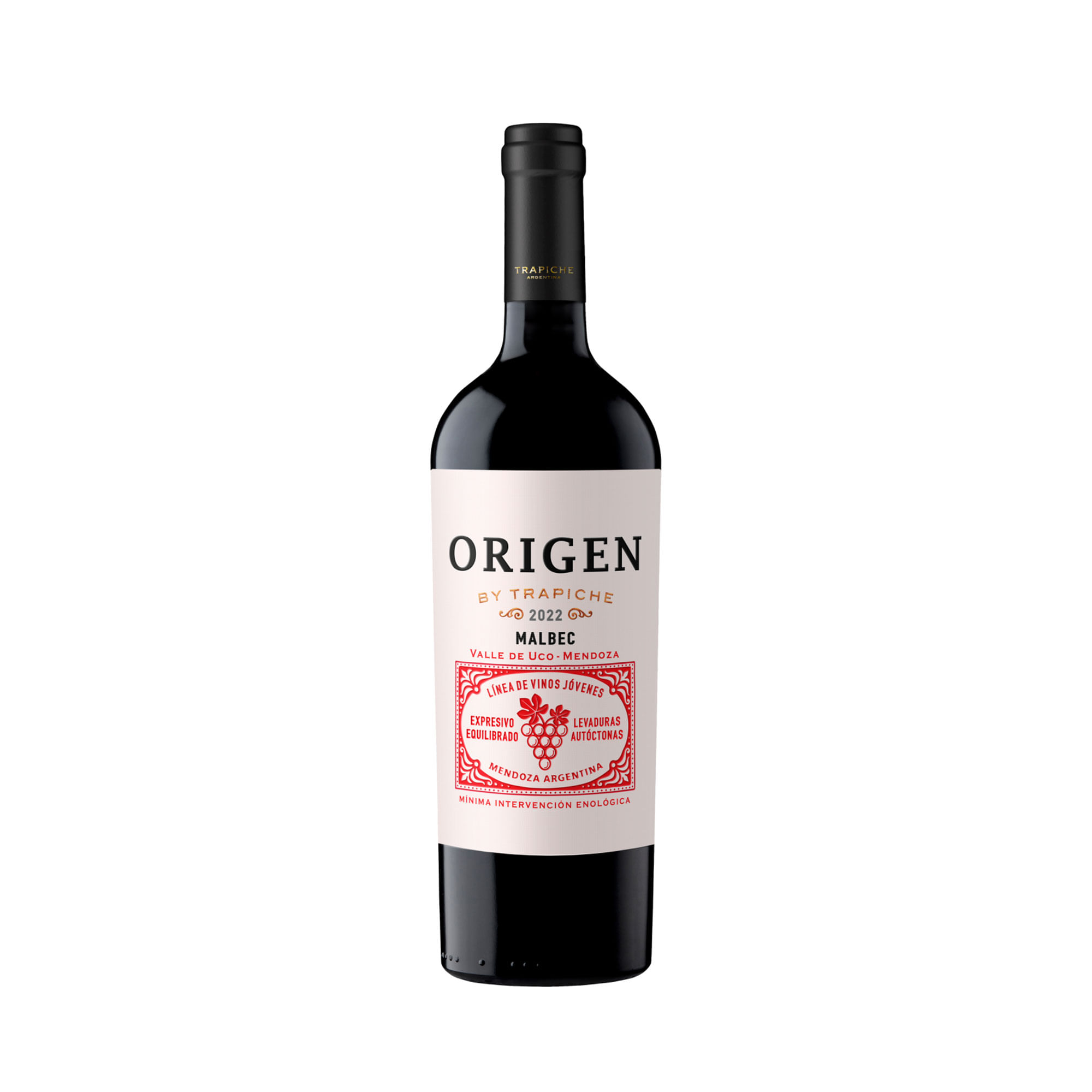 Vino tinto Malbec Trapiche Origen 750 ml