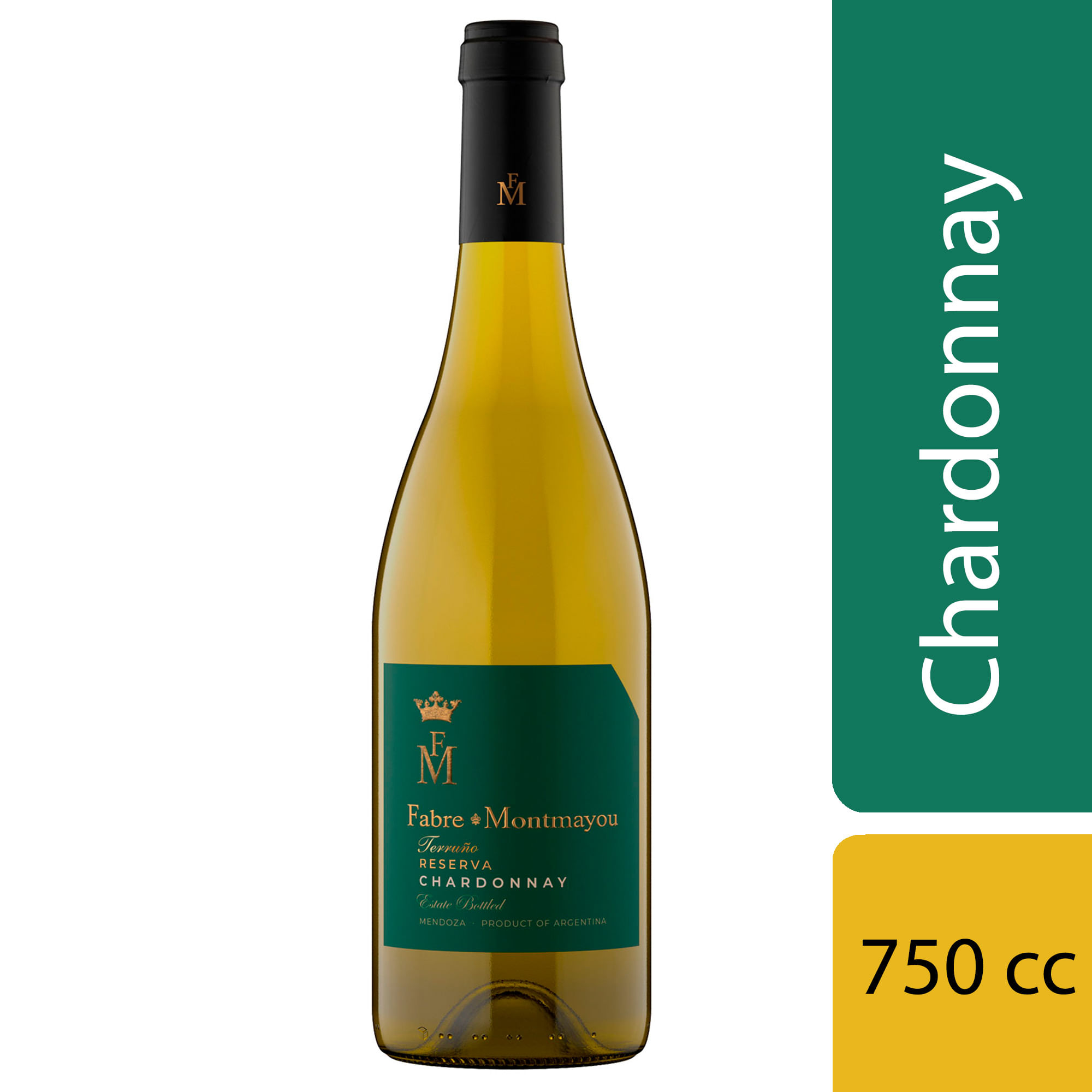 Vino blanco Chardonnay Fabre Montmayou 750 ml