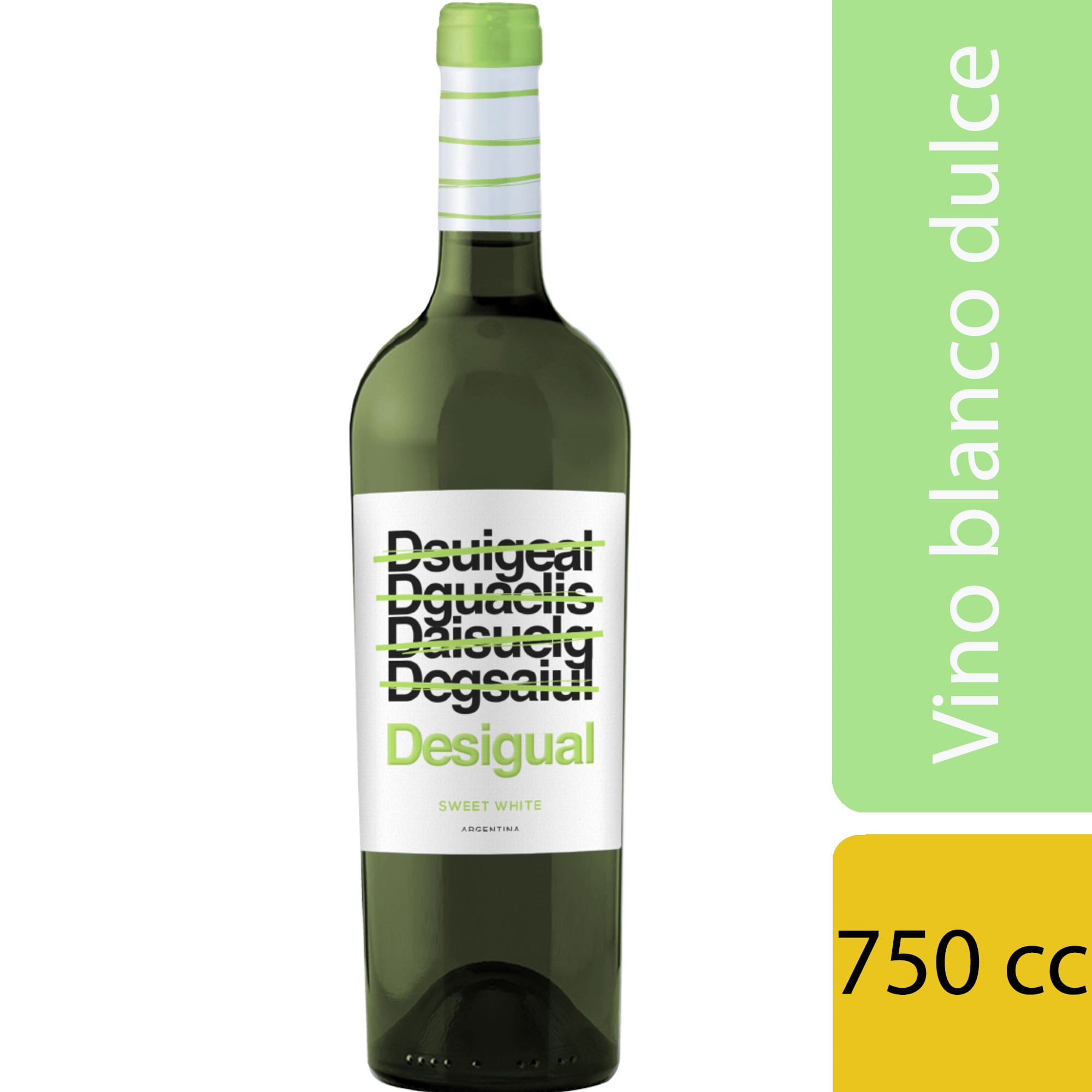 Vino blanco dulce Desigual 750 ml