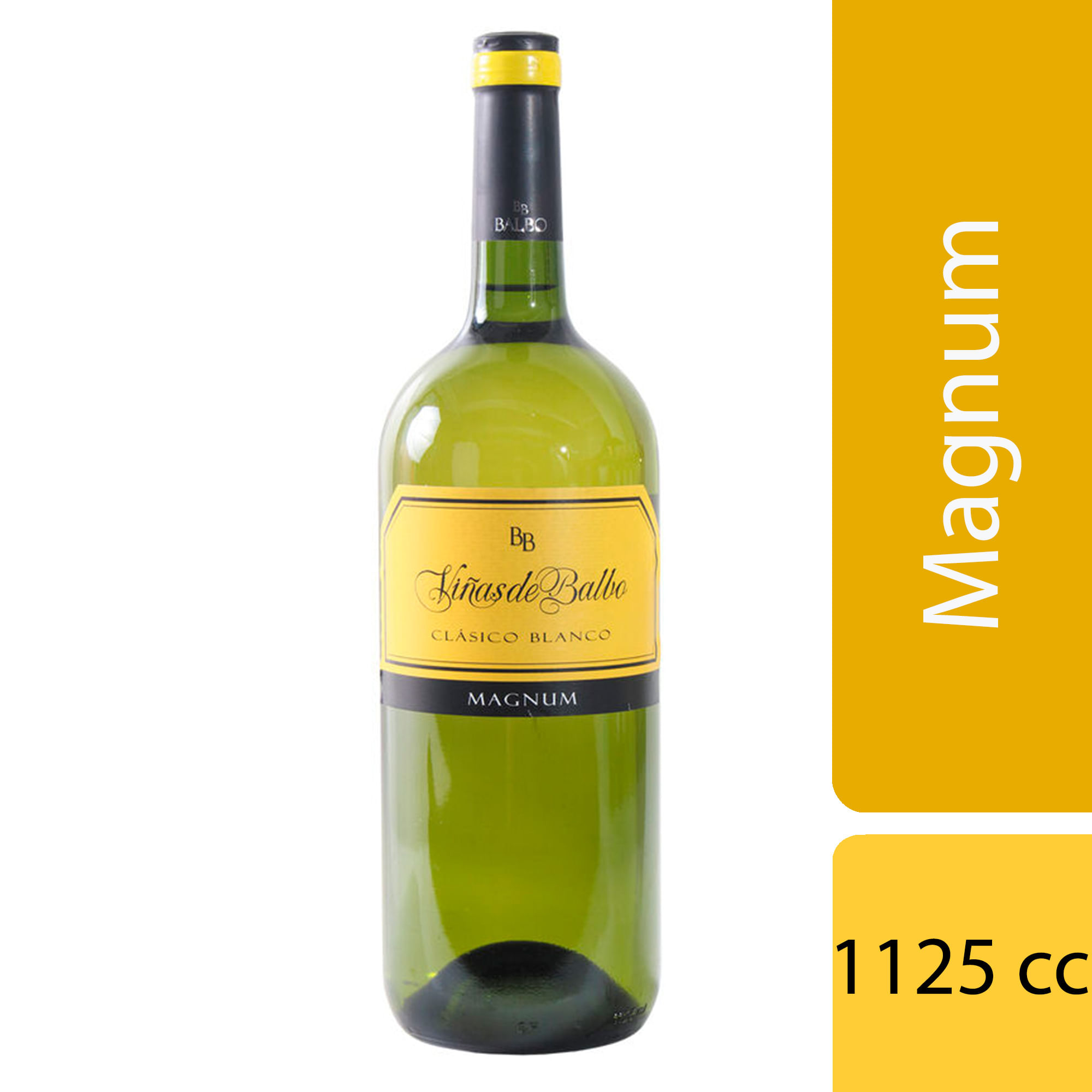 Vino blanco Chabis Viñas de Balbo 1,125 lts