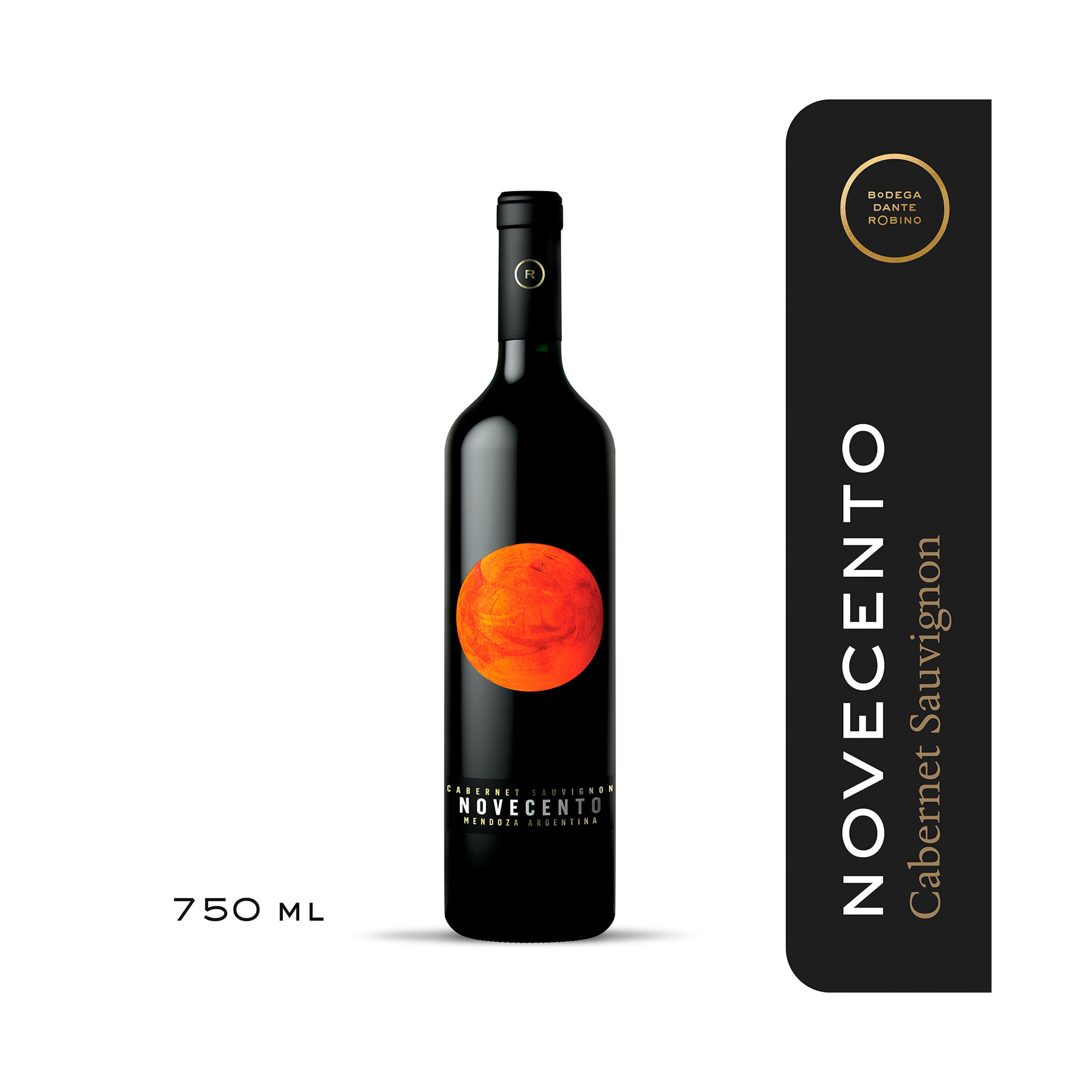 Vino tinto Cabernet Sauvignon Novecento 750 ml