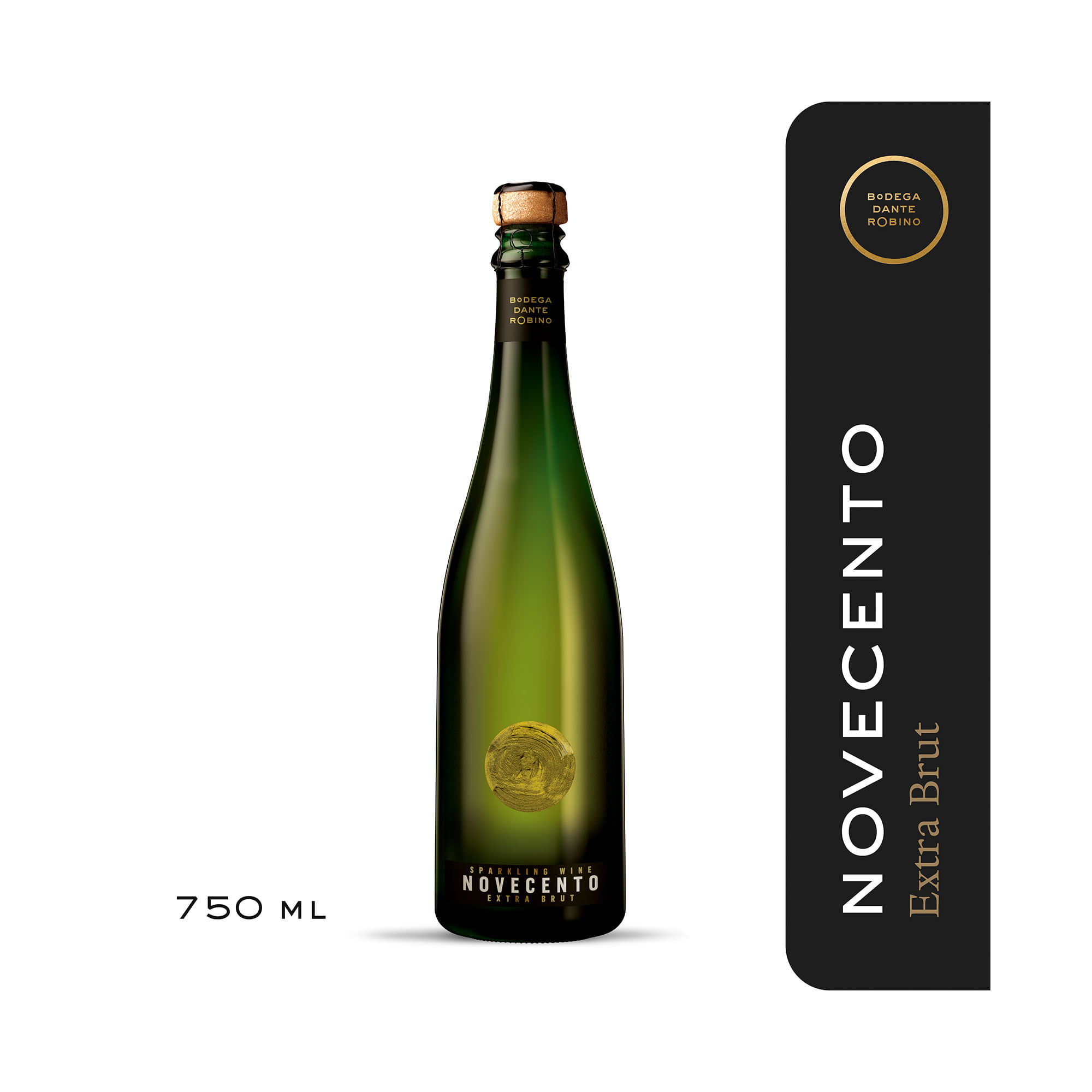 Espumante extra brut Novecento 750 cc.