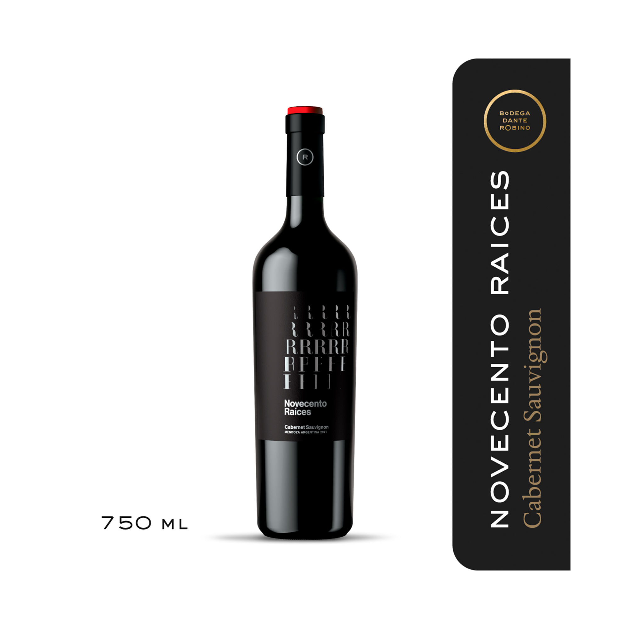 Vino tinto Cabernet Sauvignon Novecento Raices 750 ml