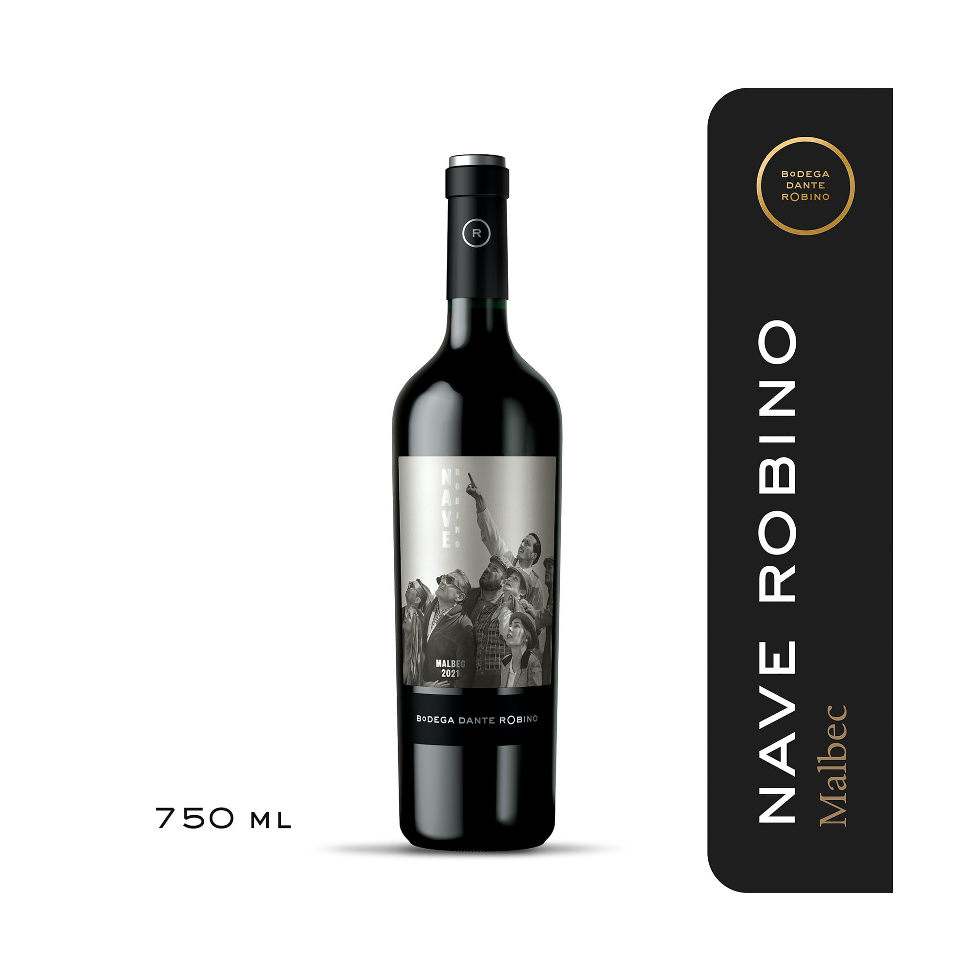 Vino tinto Malbec Nave Robino 750 ml