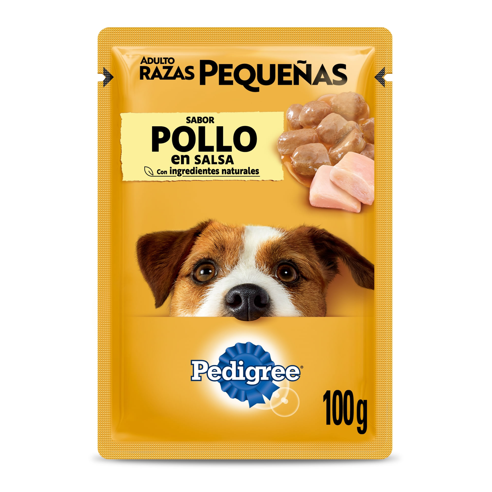 Alimento Adulto Raza Peq Pollo Pedigree Pouch 100 Gr