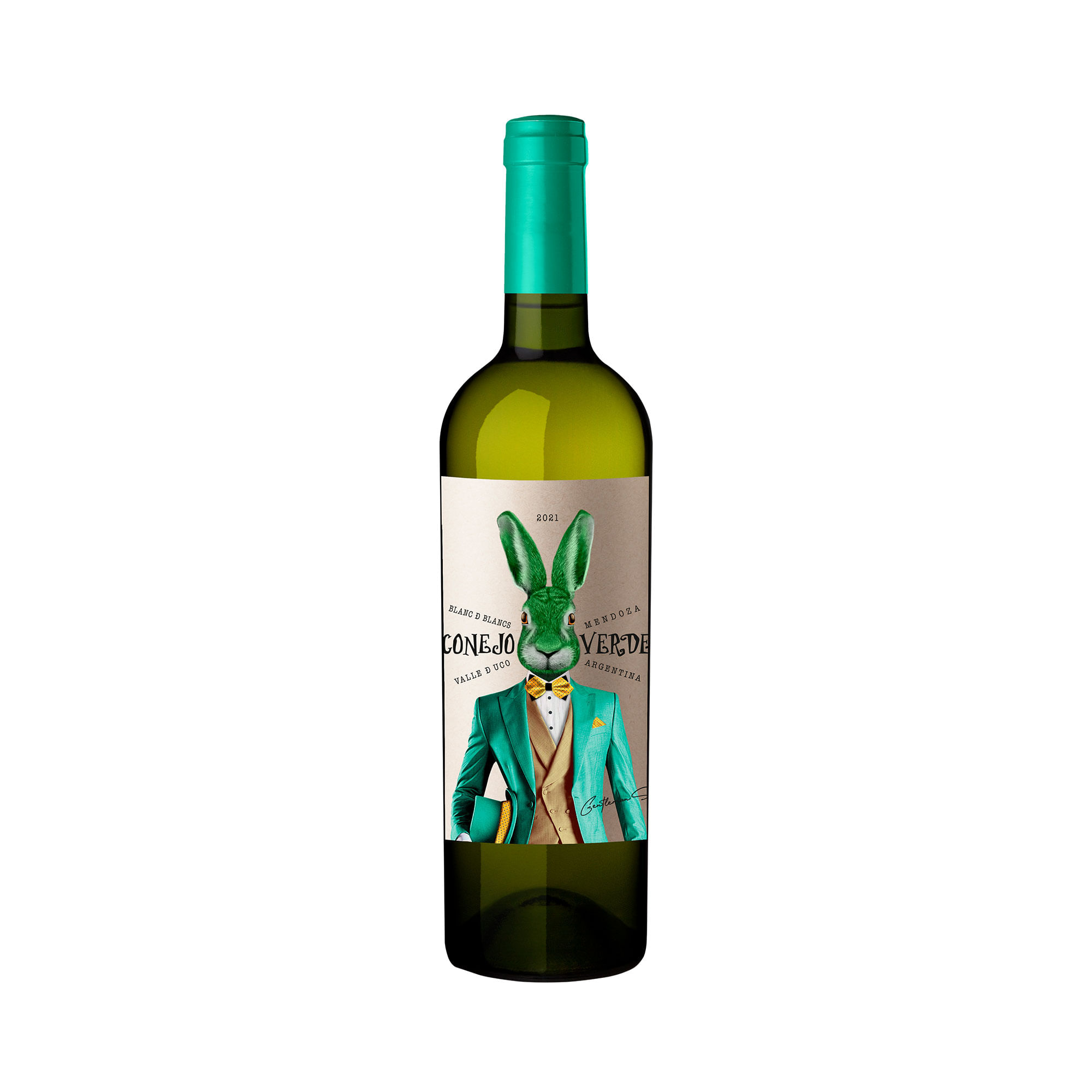 Vino blanco Blanc de Blancs Conejo Verde 750 ml