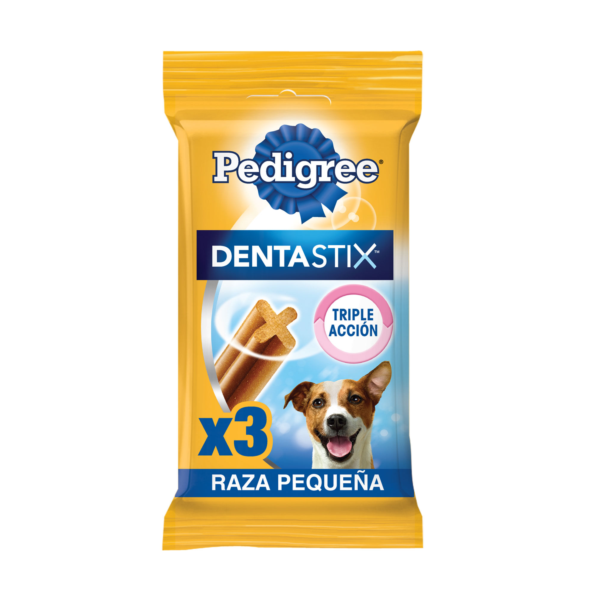 Snack para perros Pedigree Dentastix 3 u. razas pequeñas