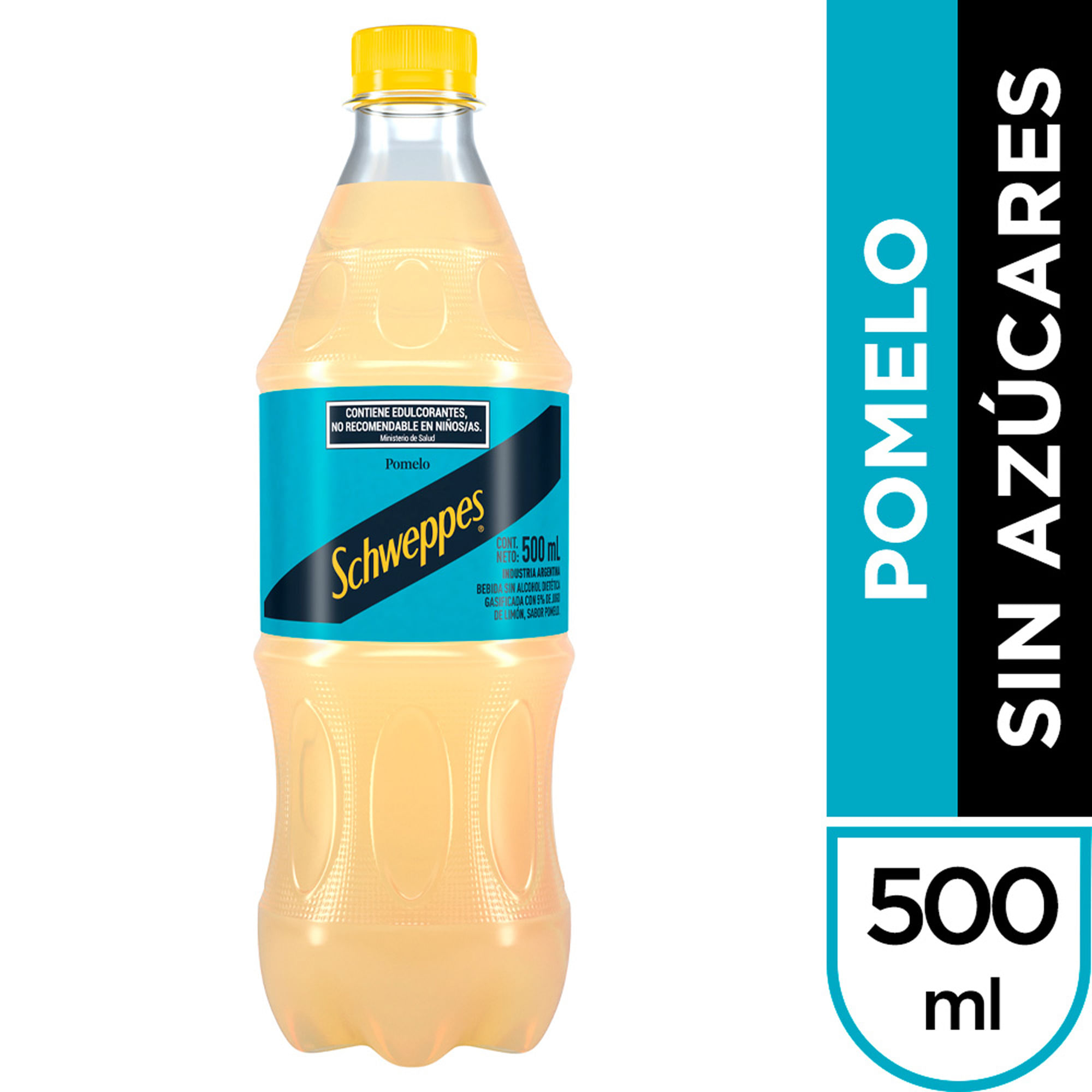 Gaseosa Schweppes Sin Azúcares Pomelo 500 Ml