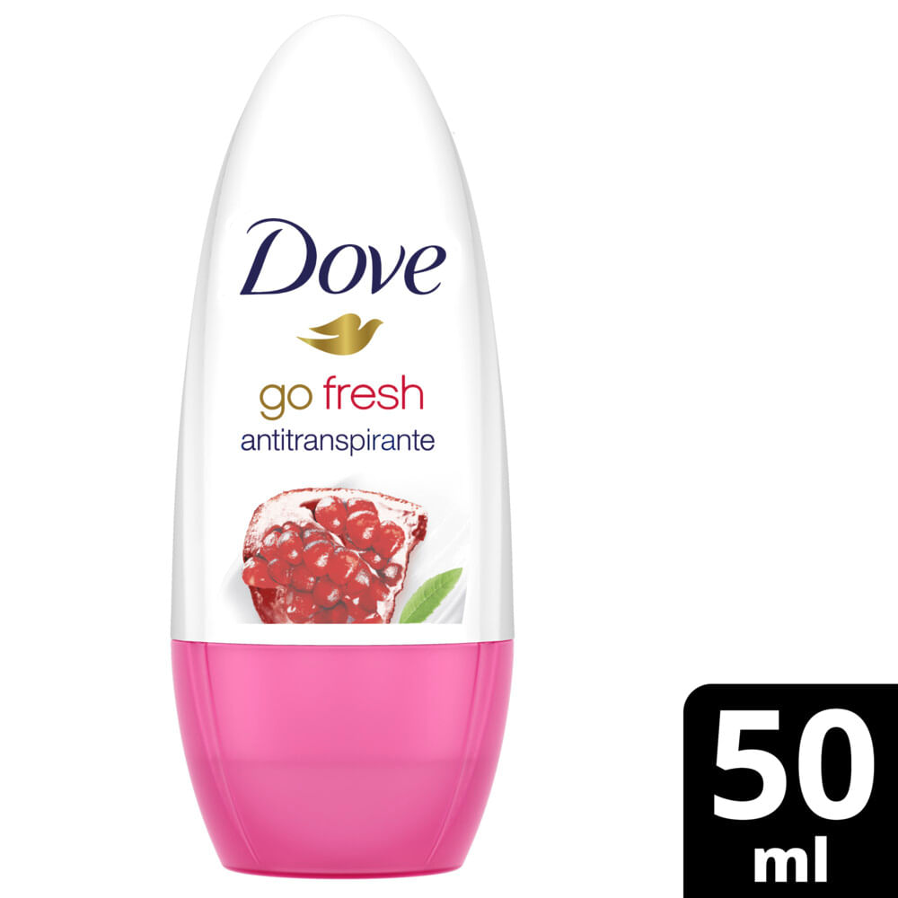 Antitranspirante Roll-On Dove Go Fresh Granada Y Verbena 50 Ml