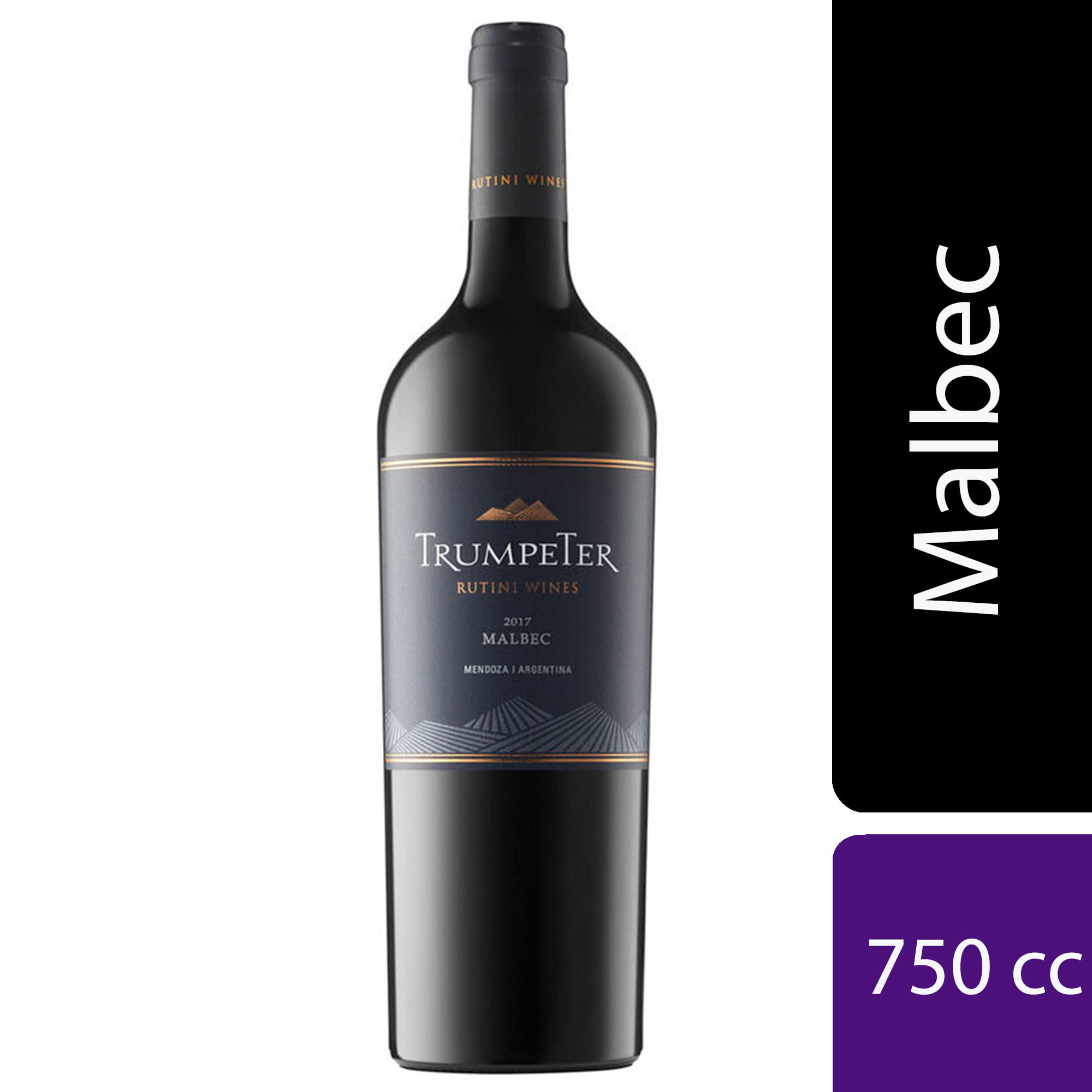Vino tinto Malbec Trumpeter 750 ml