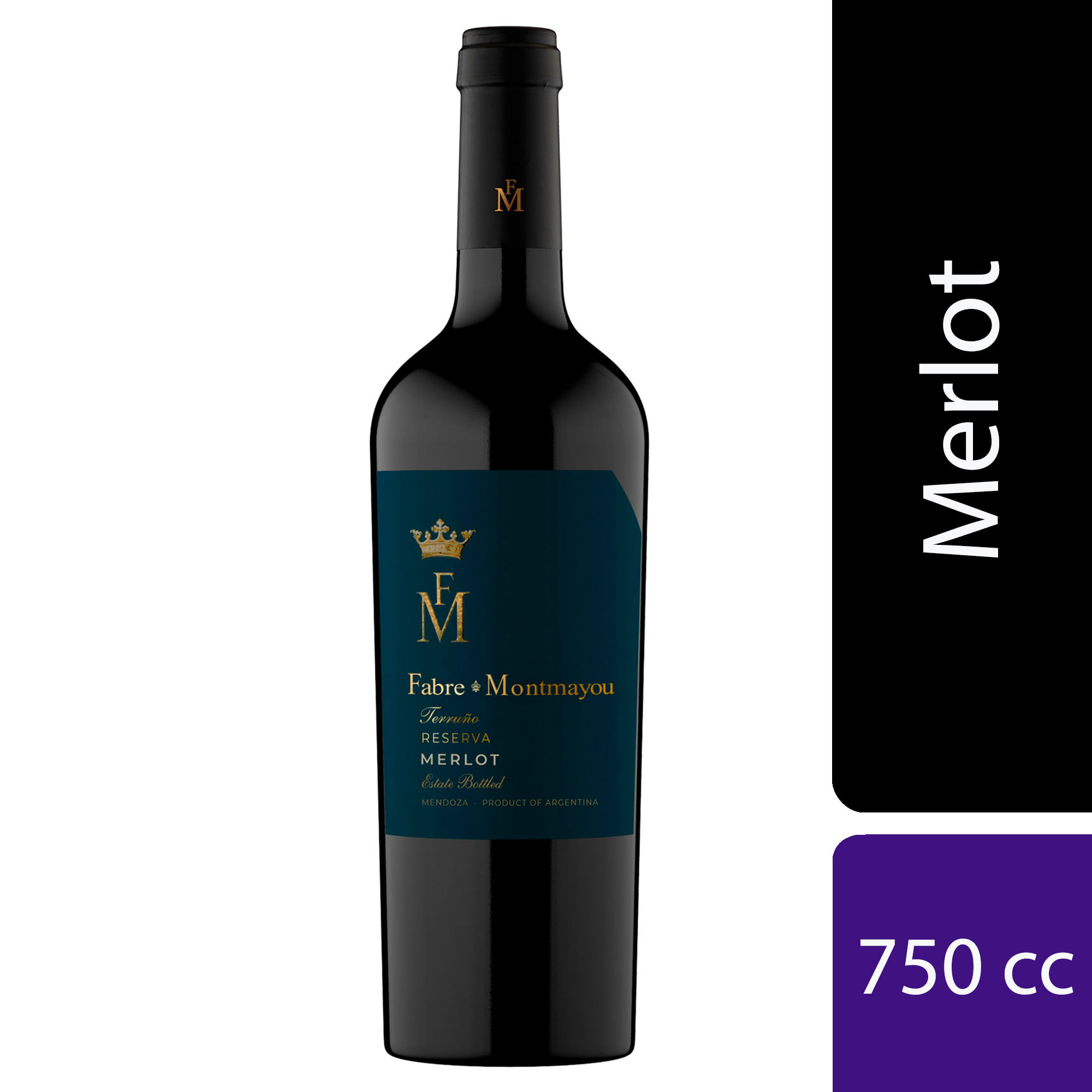 Vino tinto Merlot Fabre Montmayou 750 ml