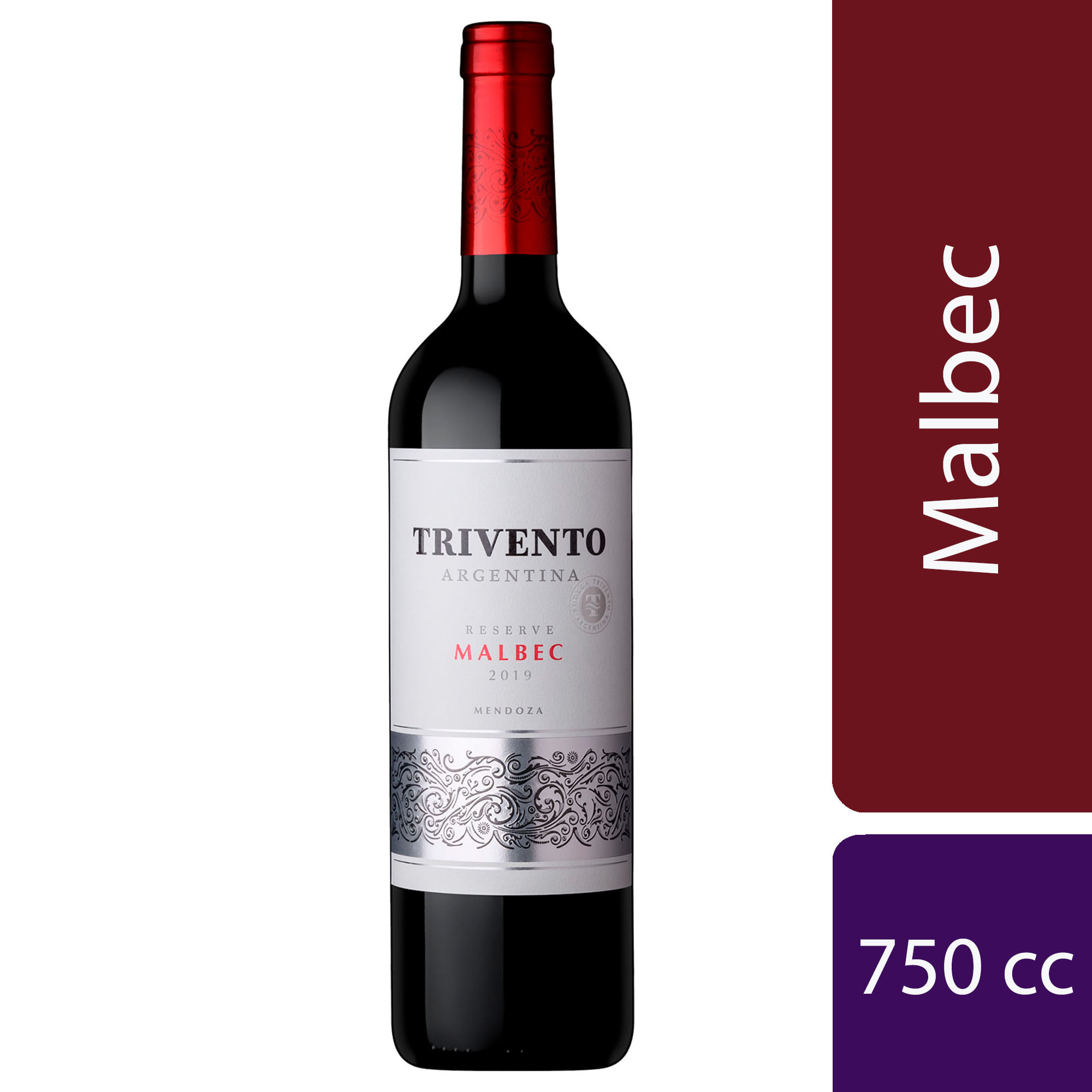 Vino tinto Malbec Trivento 750 ml