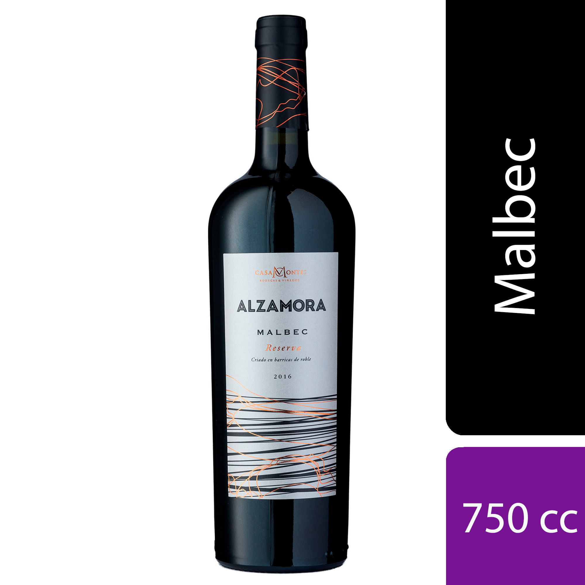 Vino tinto Malbec Fuego Negro 750 ml