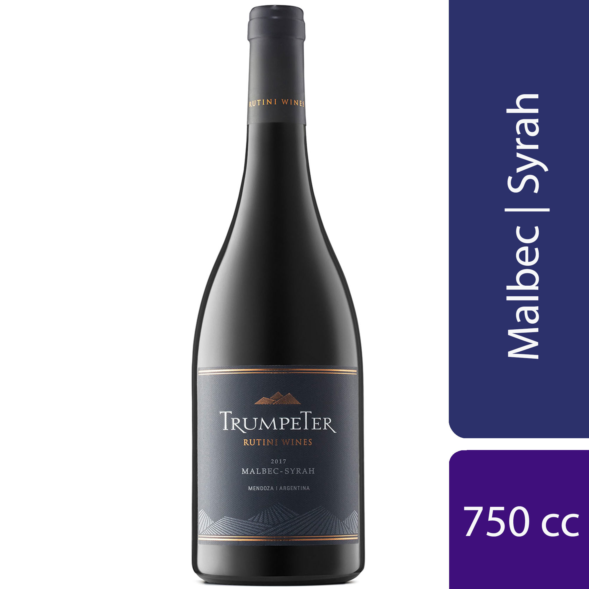 Vino Tinto Trumpeter Malbec - Syrah 750 Cc