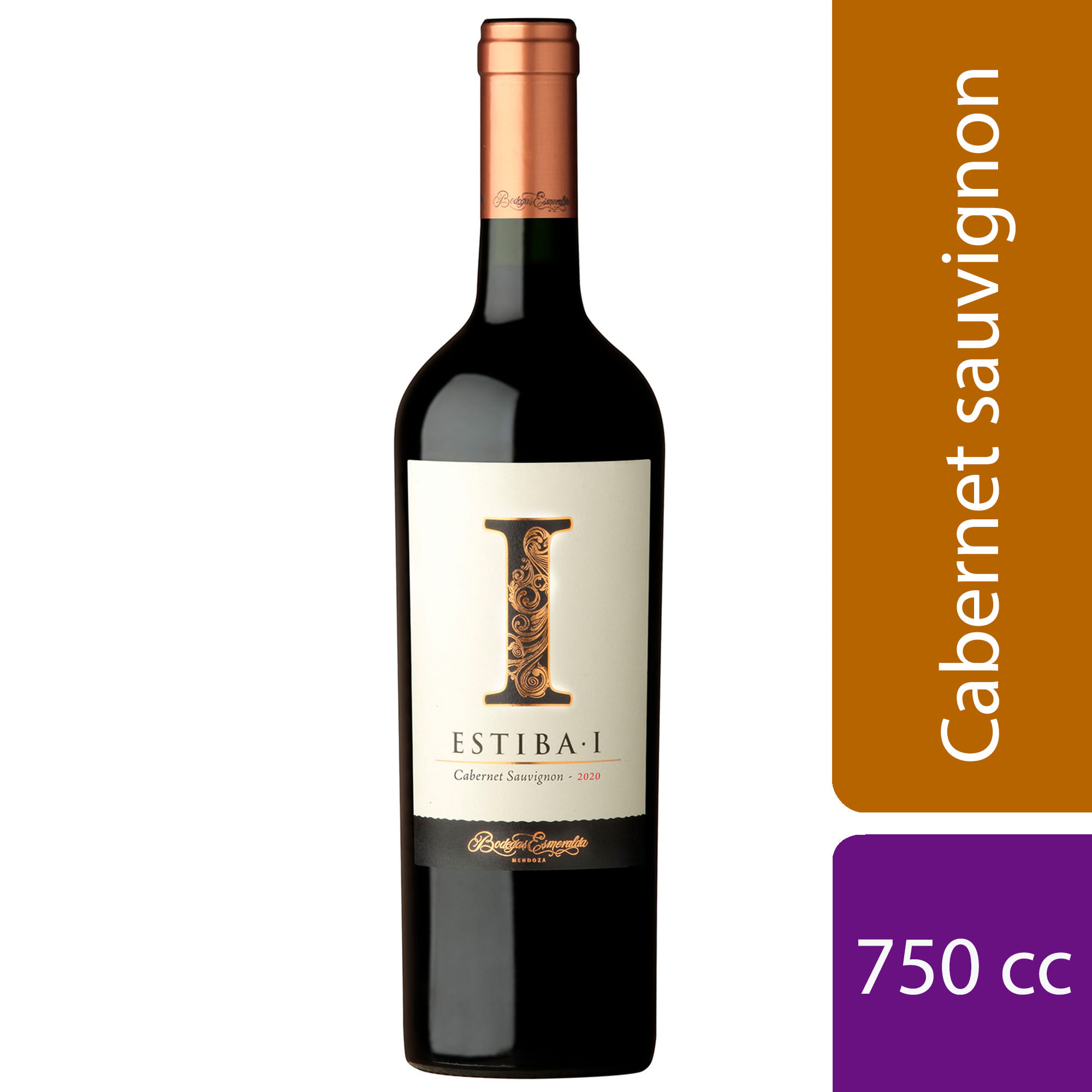 Vino tinto Cabernet Sauvignon Estiba I 750 ml