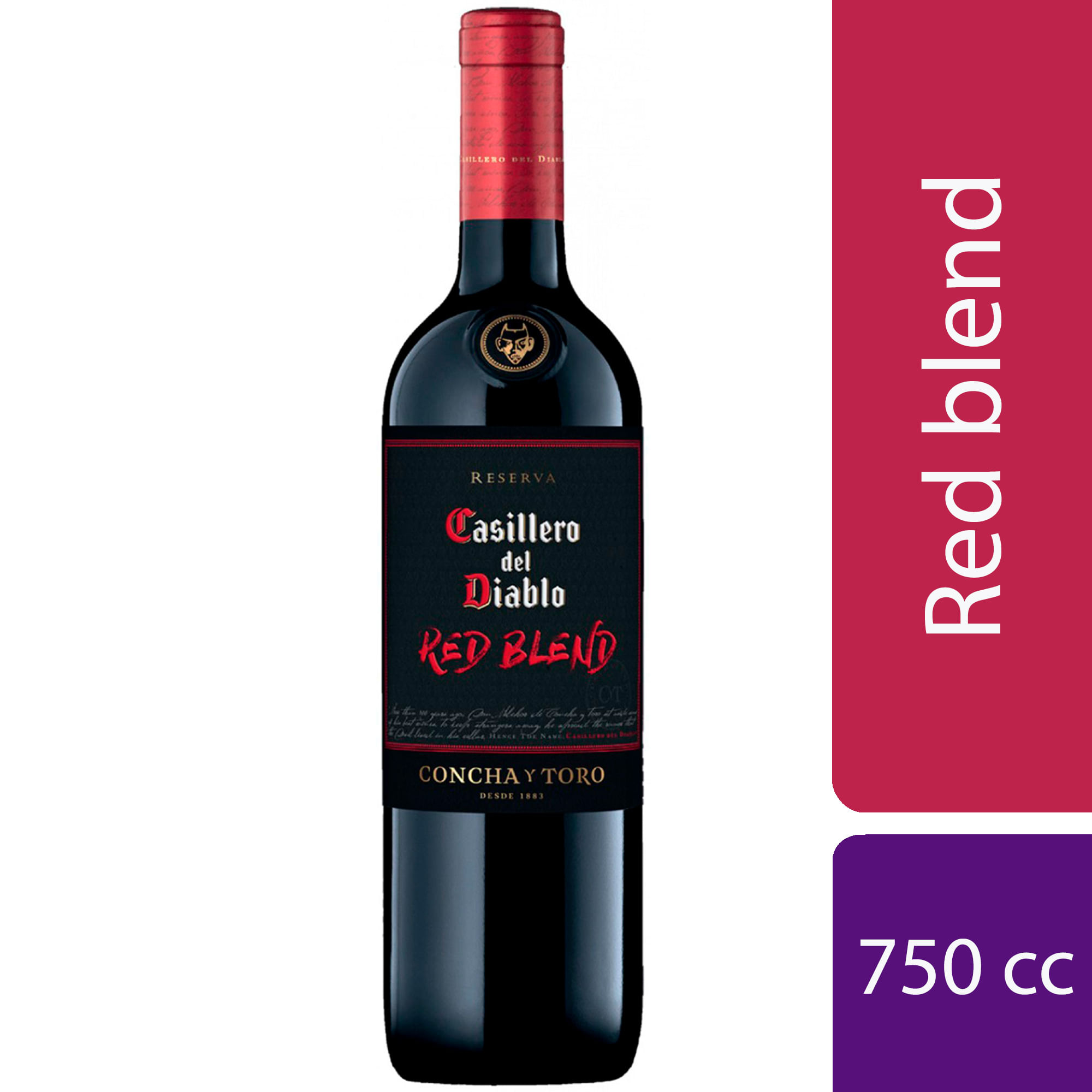 Vino tinto Red Blend Casellero del Diablo 750 ml