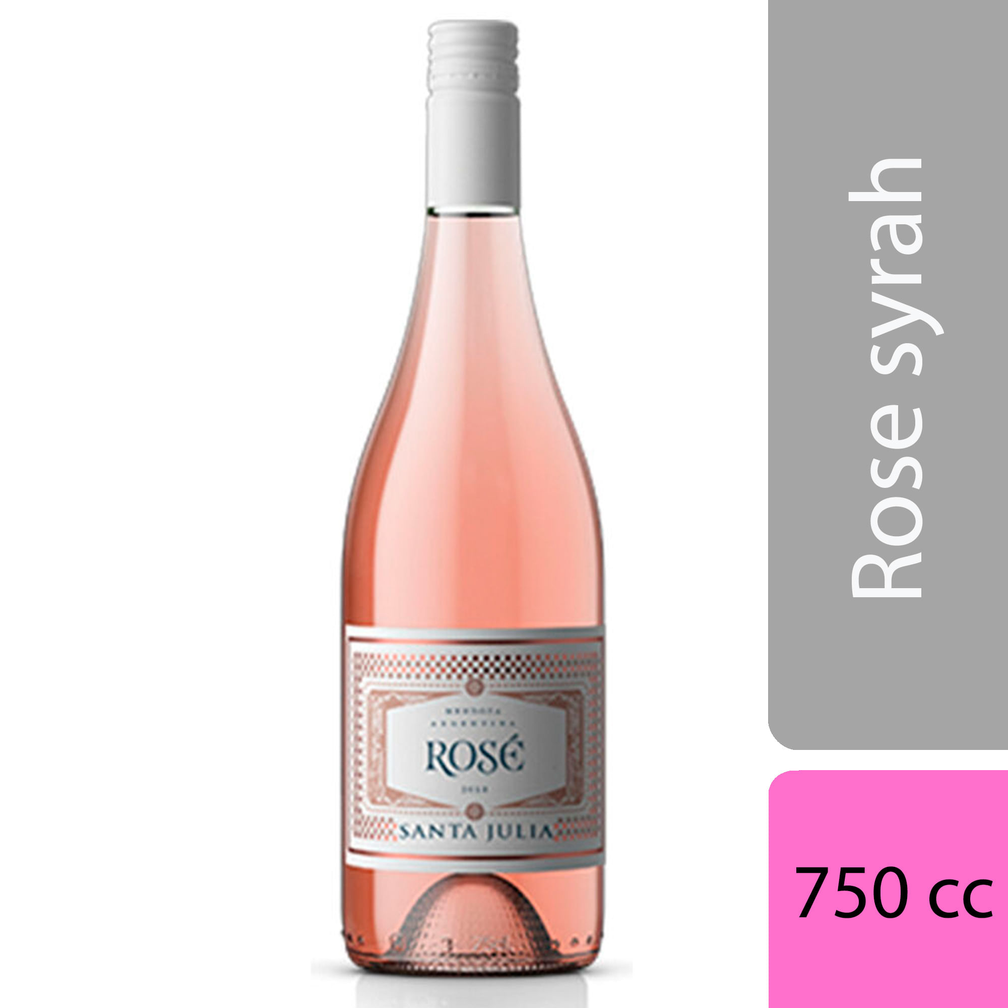 Vino rosado Rosé Syrah Santa Julia 750 ml