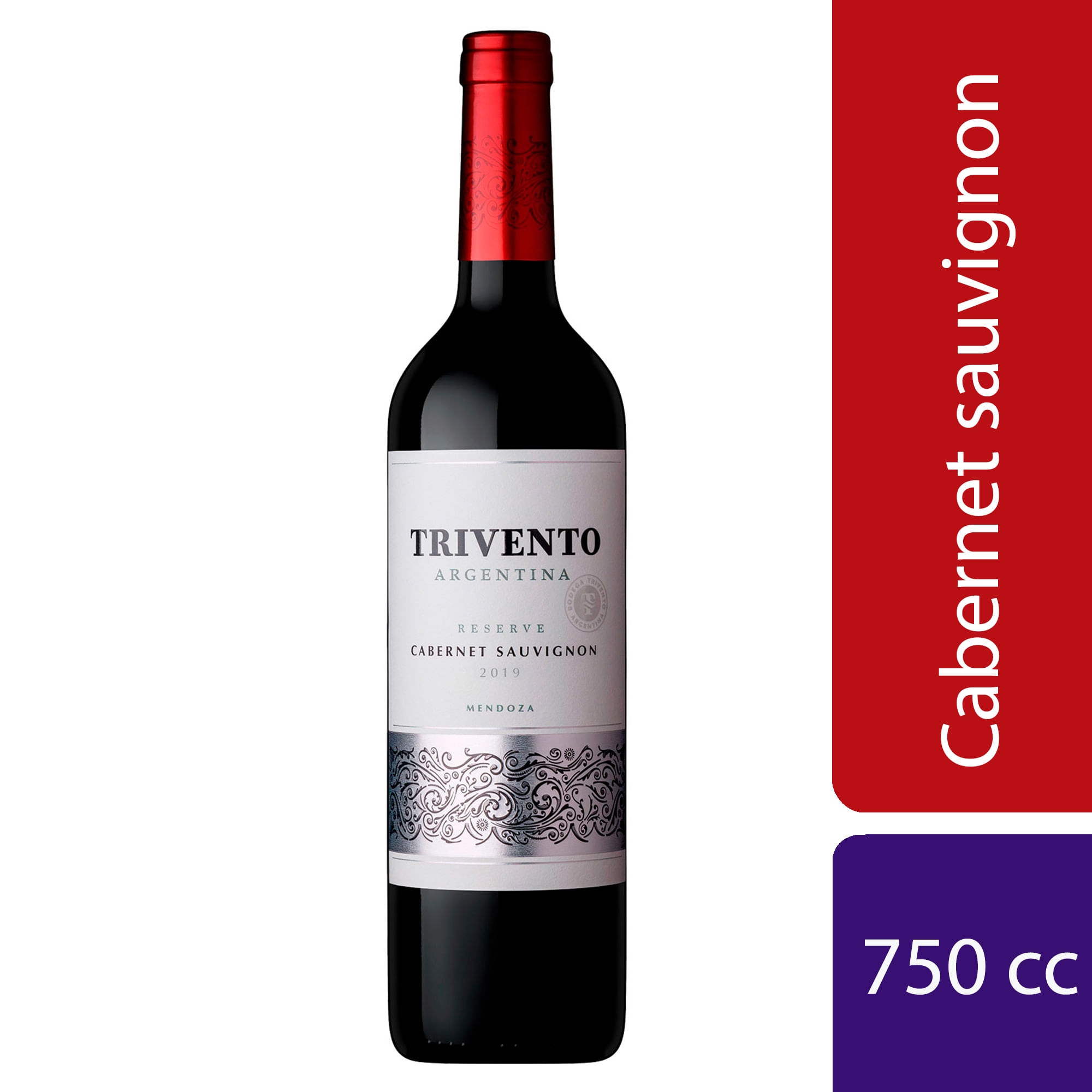 Vino tinto Cabernet Trivento 750 ml
