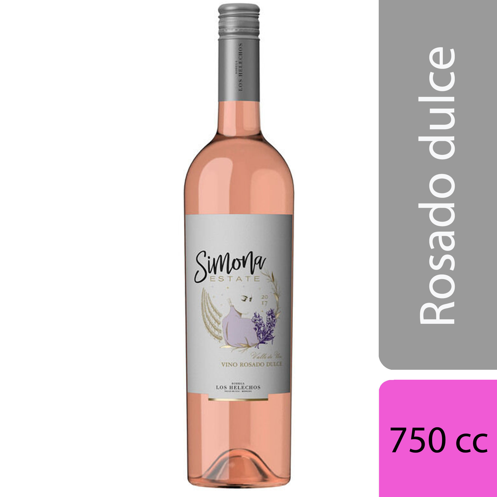 Vino rosado dulce Simona State 750 ml