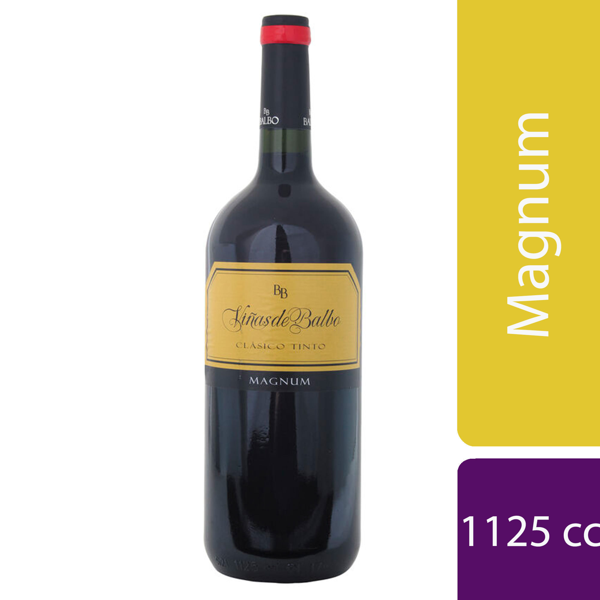 Vino tinto Borgona Viñas de Balbo 1,125 lts