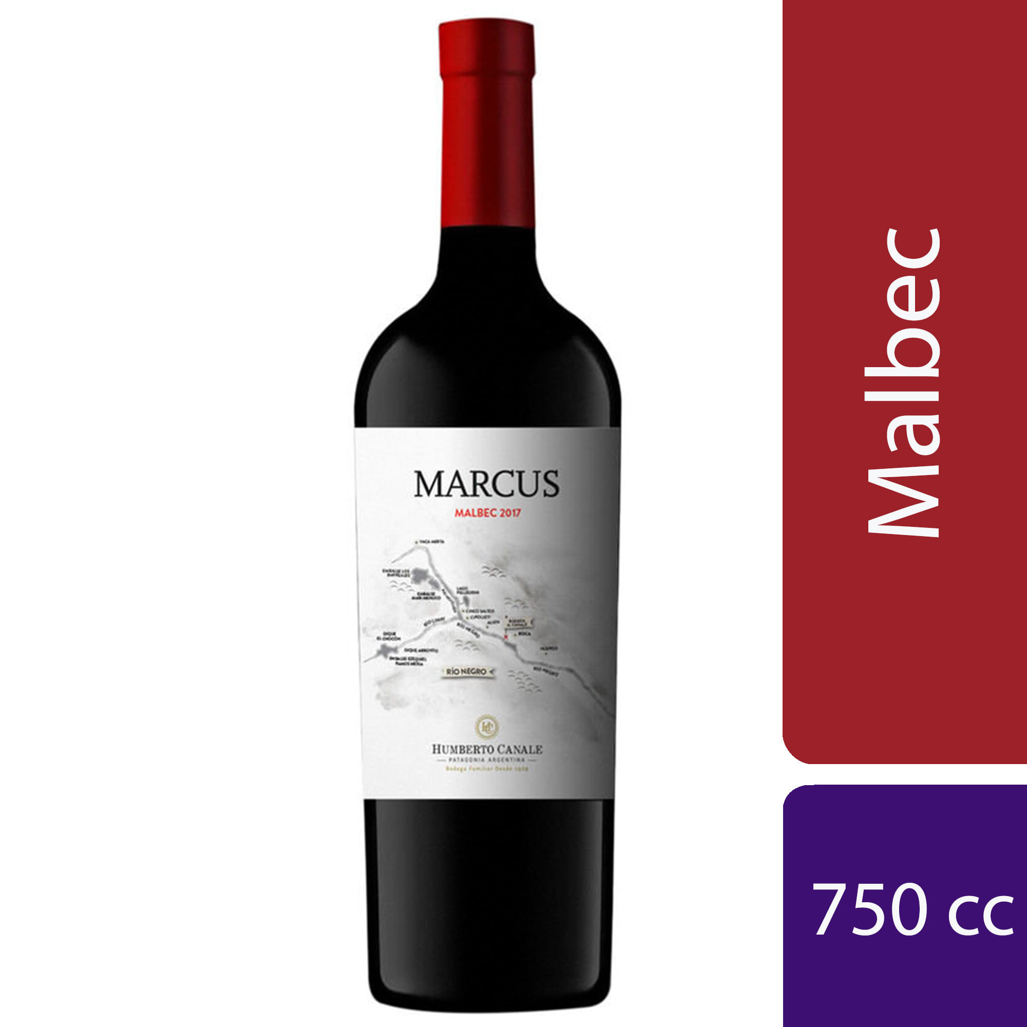 Vino tinto Malbec Marcus 750 ml