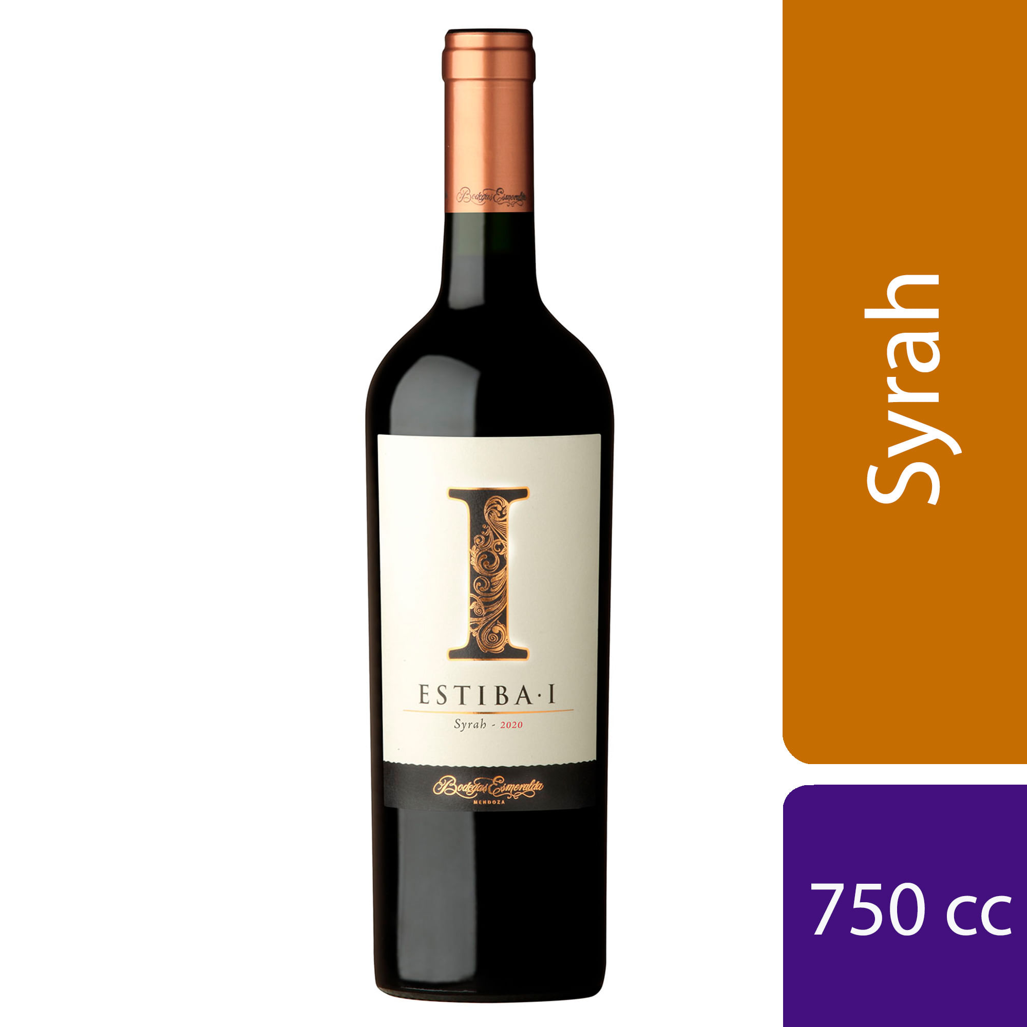 Vino tinto Syrah Estiba I 750 ml
