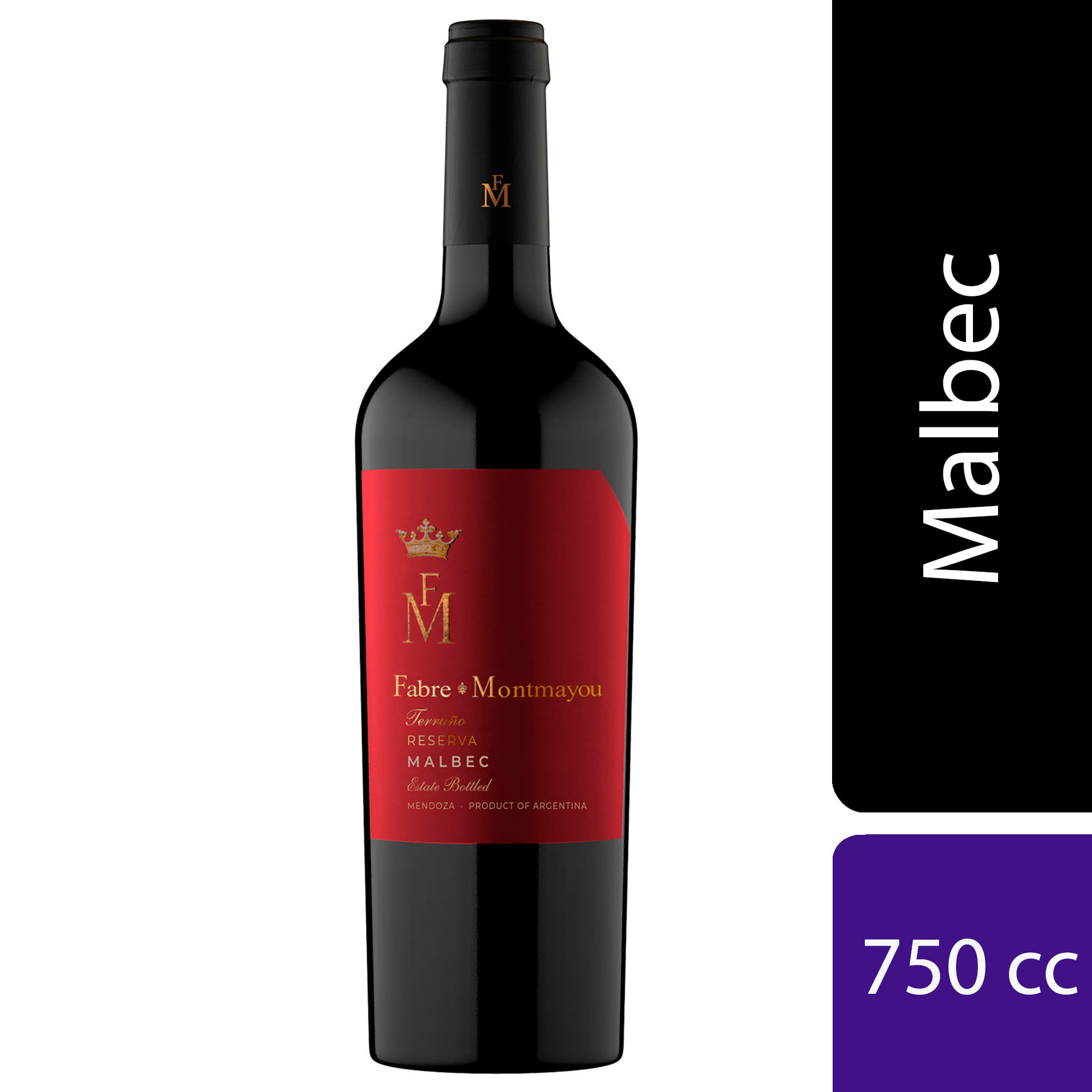 Vino tinto Malbec Fabre Montmayou 750 ml