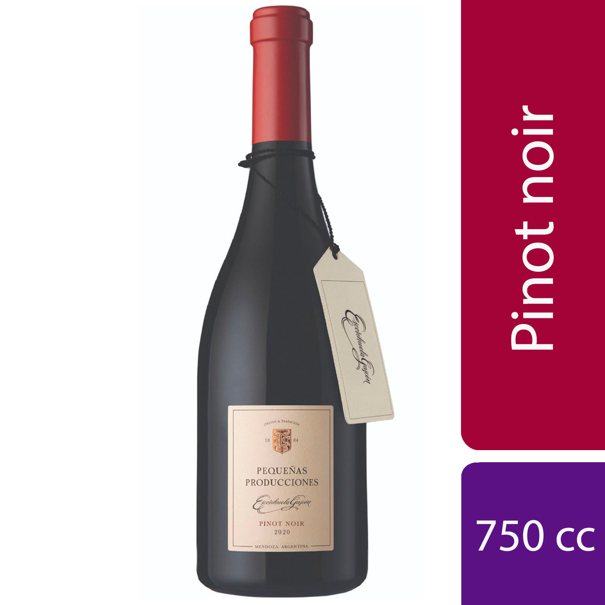 Vino tinto Pinot Noir Escorihuela Gascón 750 ml