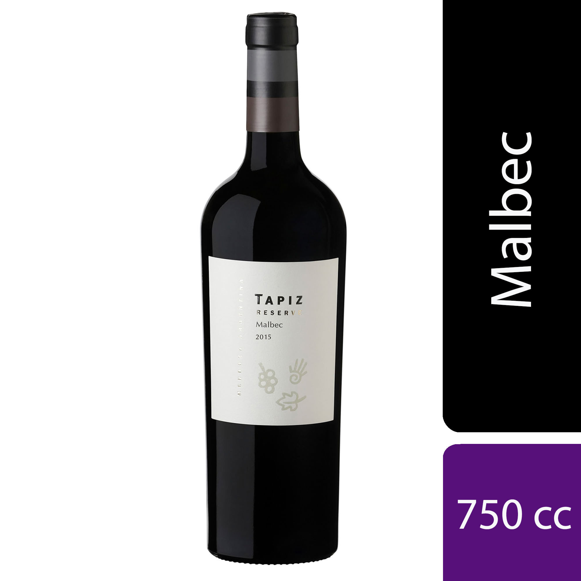 Vino tinto Malbec Reserva Tapiz 750 ml