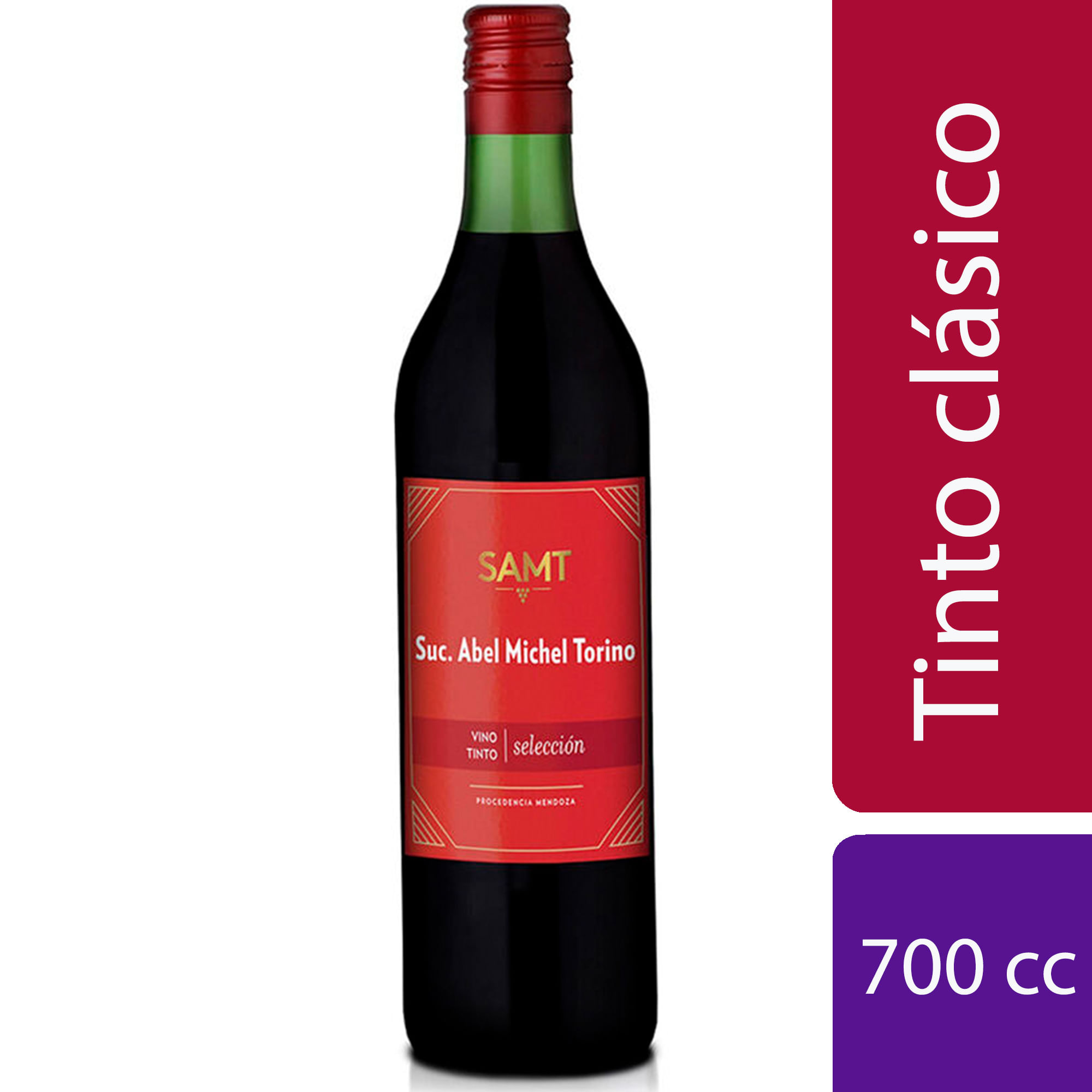 Vino tinto suc. abel Michel Torino 700 cc.