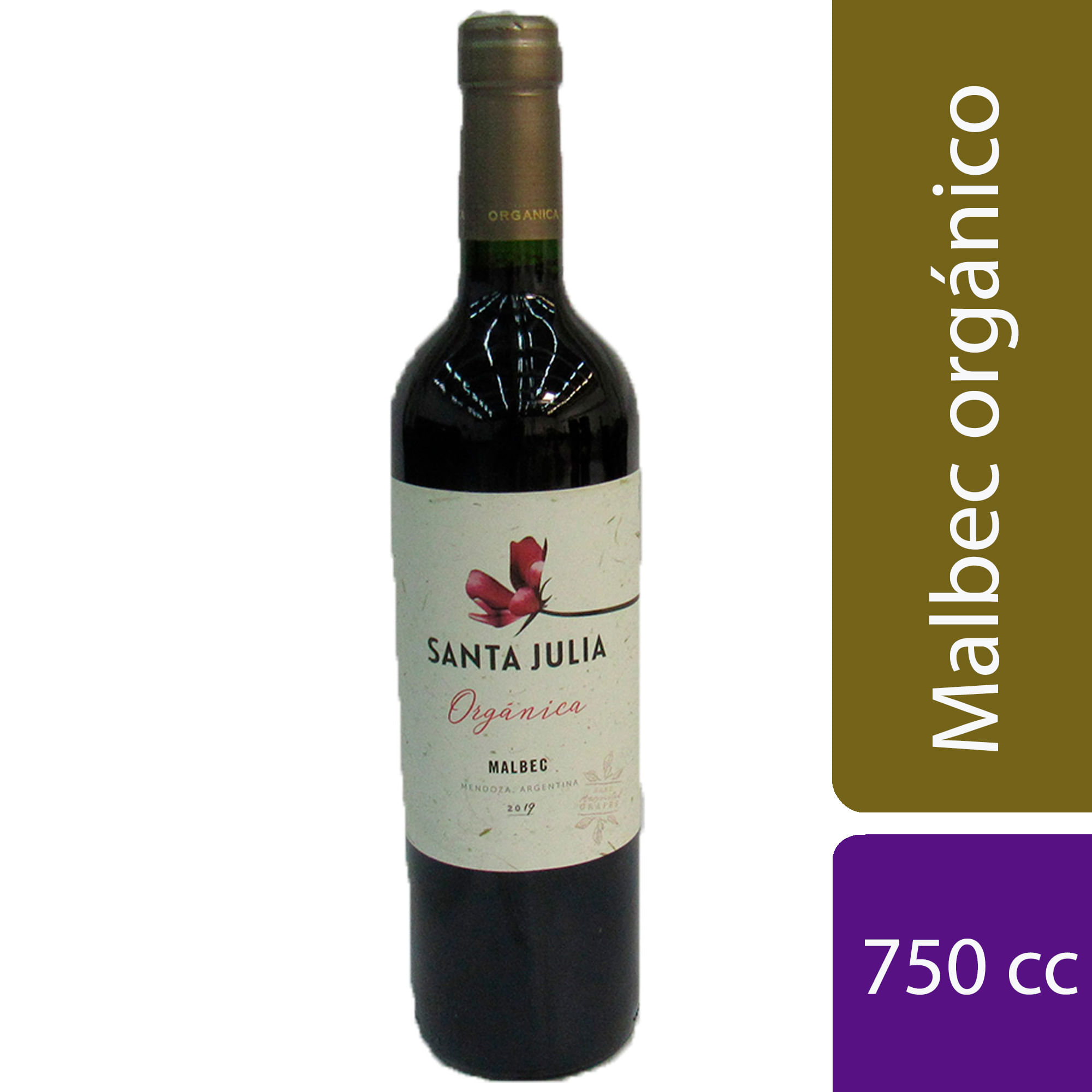Vino Santa Julia Orgánica Malbec 750cc