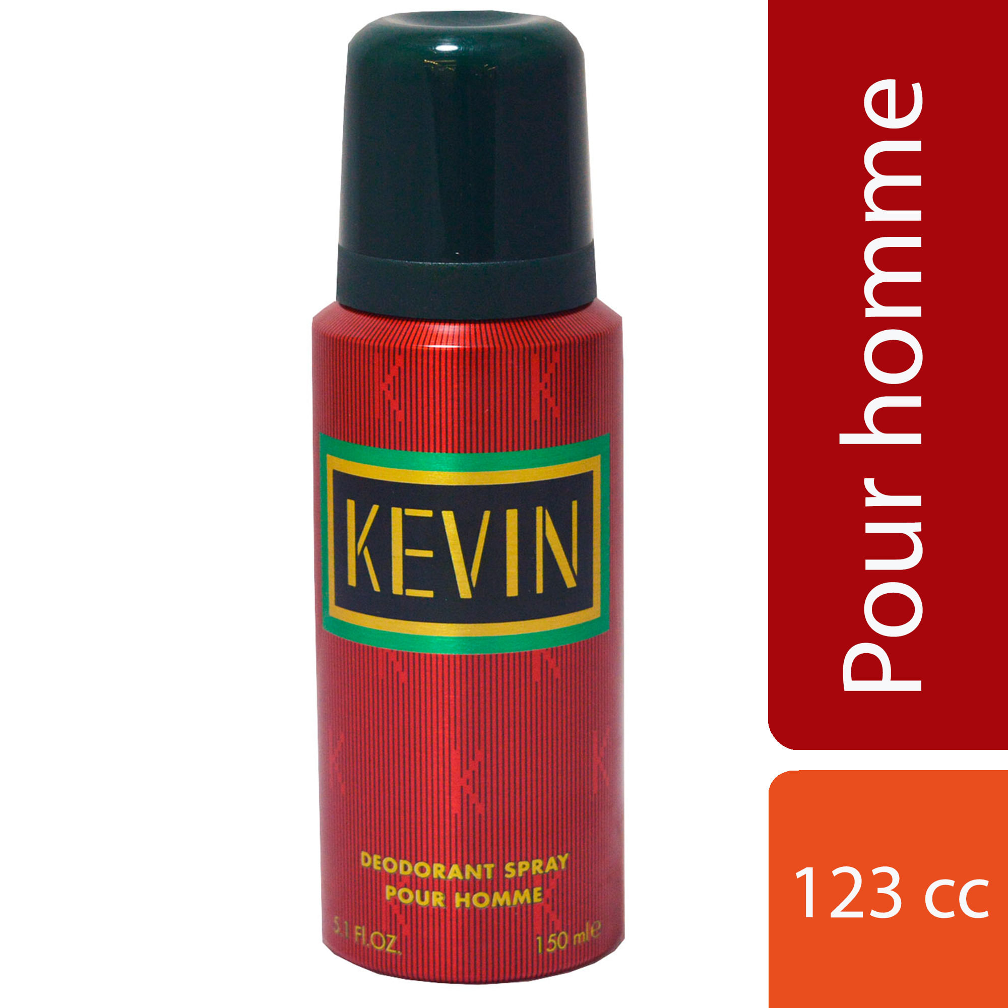 Desodorante Kevin en aerosol masculino 123 cc