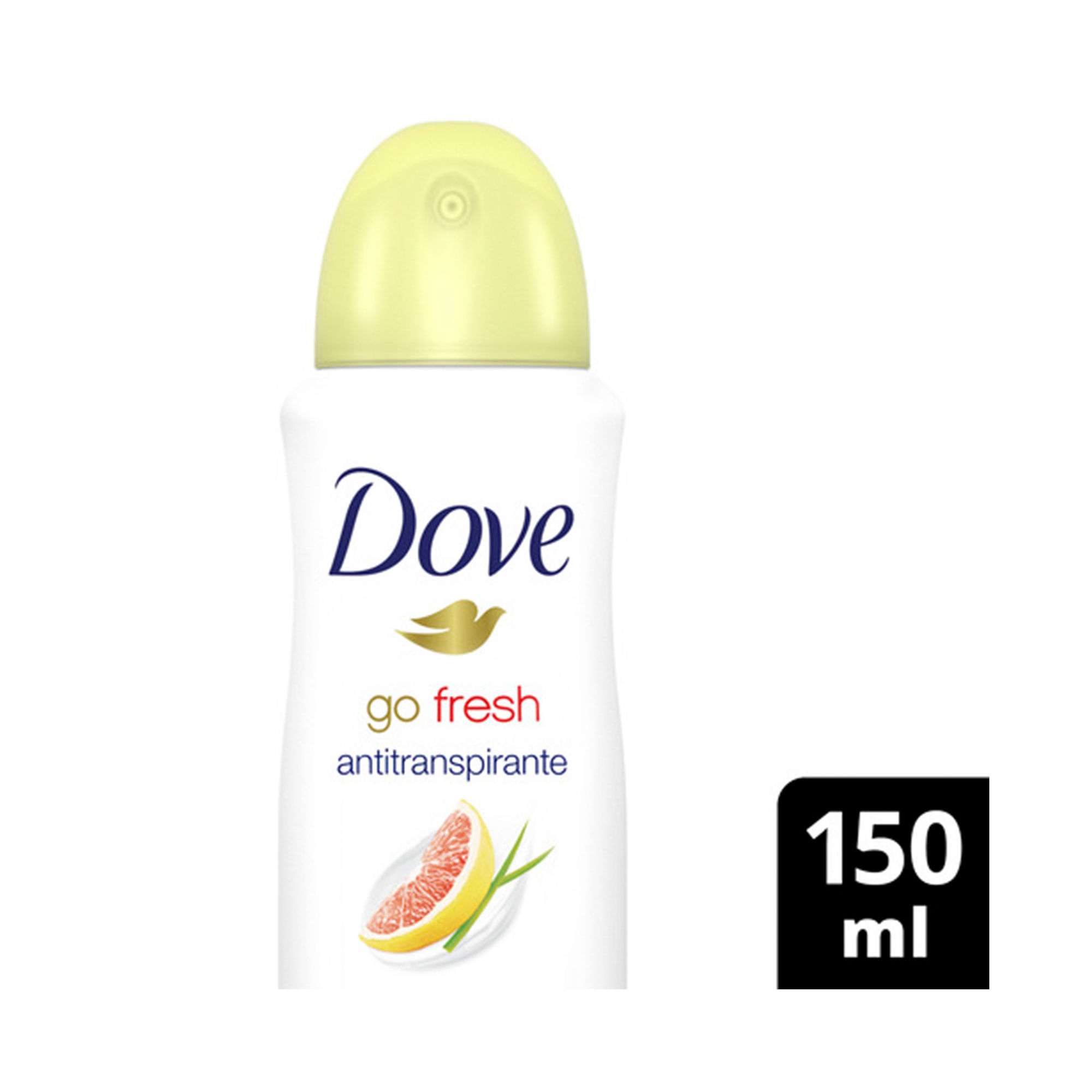 Antitranspirante en aerosol Dove polemo limón 150 cc.
