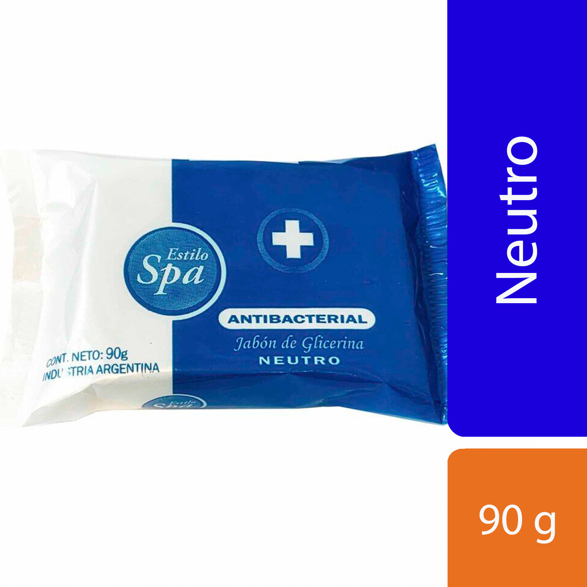 Jabón de glicerina Estilo Spa antibacterial 90 g.