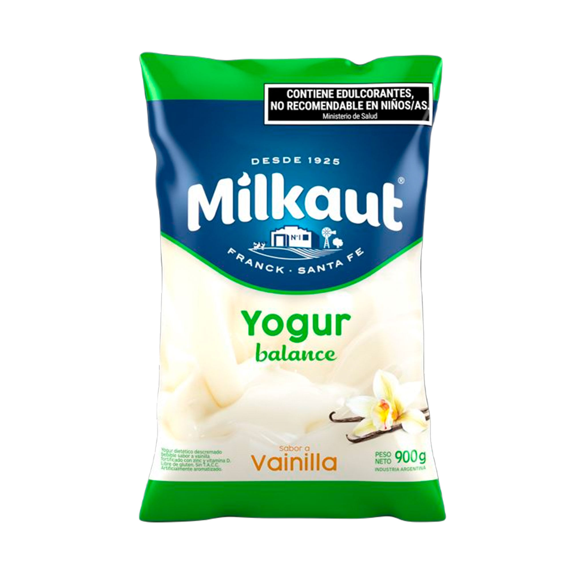 Yogur Bebible Milkaut Balance Vainilla 900 G