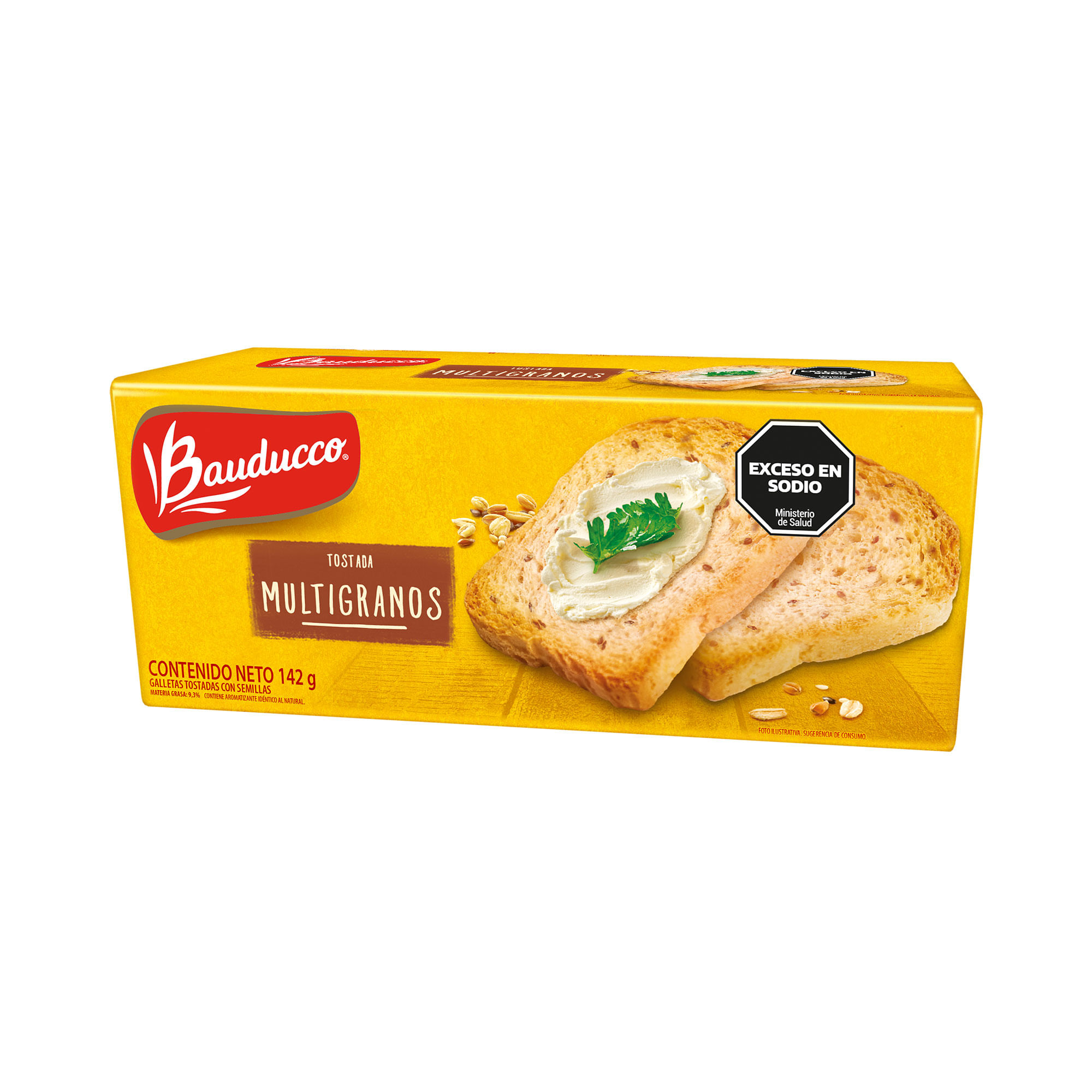 Tostadas De Mesa Bauducco Multigranos 142g