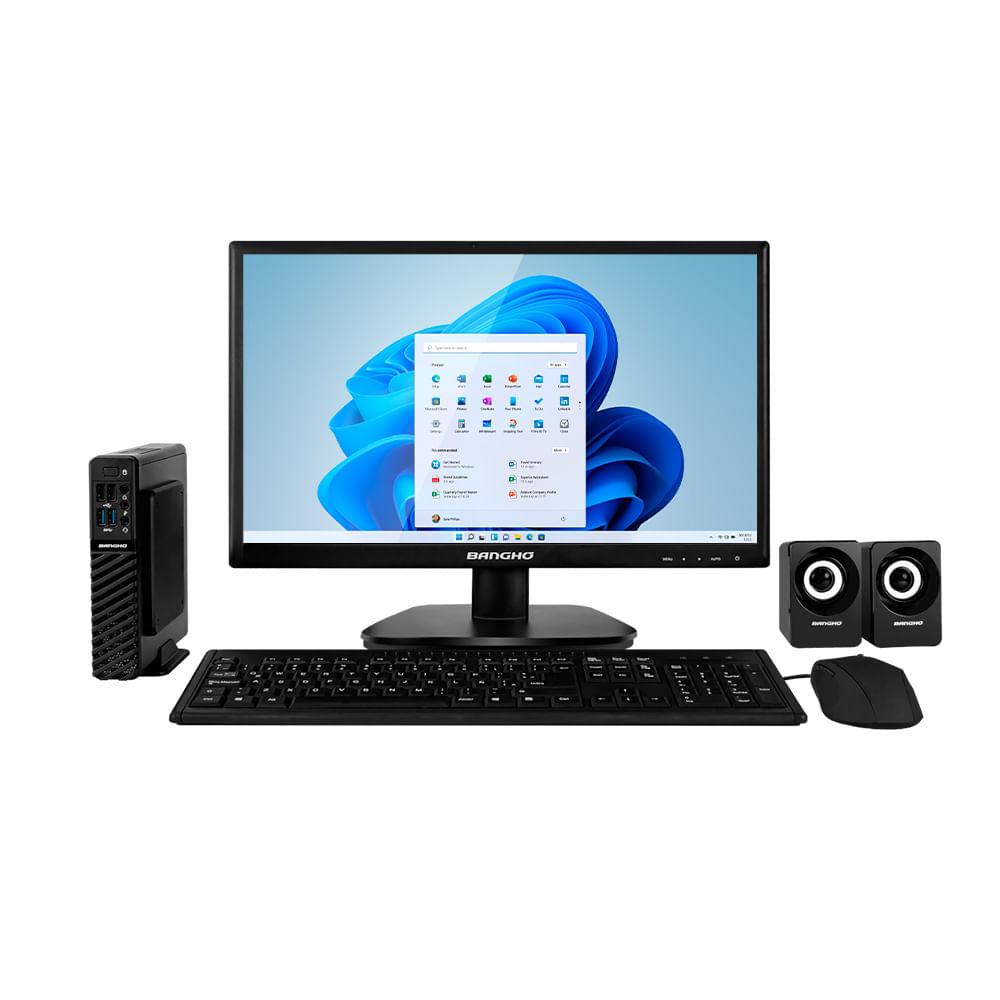 Mini PC Completa Cubic Bangho A80 Core i7 8GB SSD 480GB Windows 11