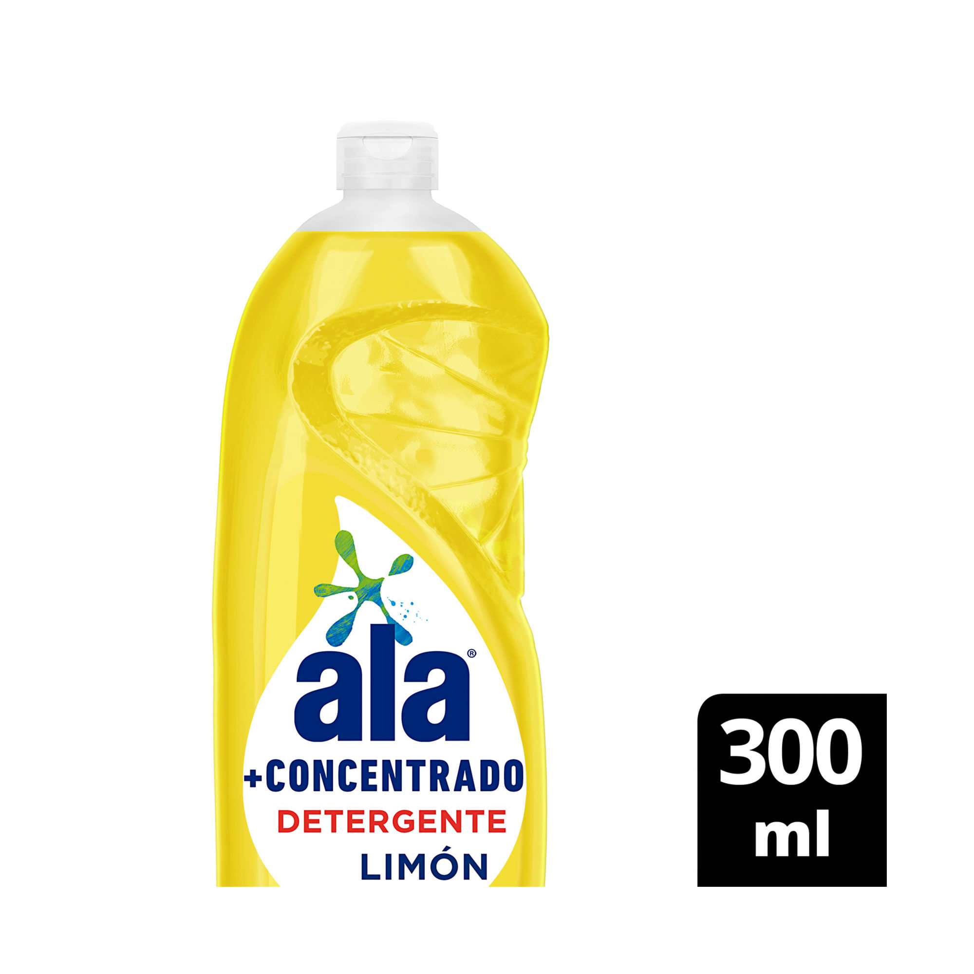 Dtergente Ala Concentrado Limón En Botella 300 Ml