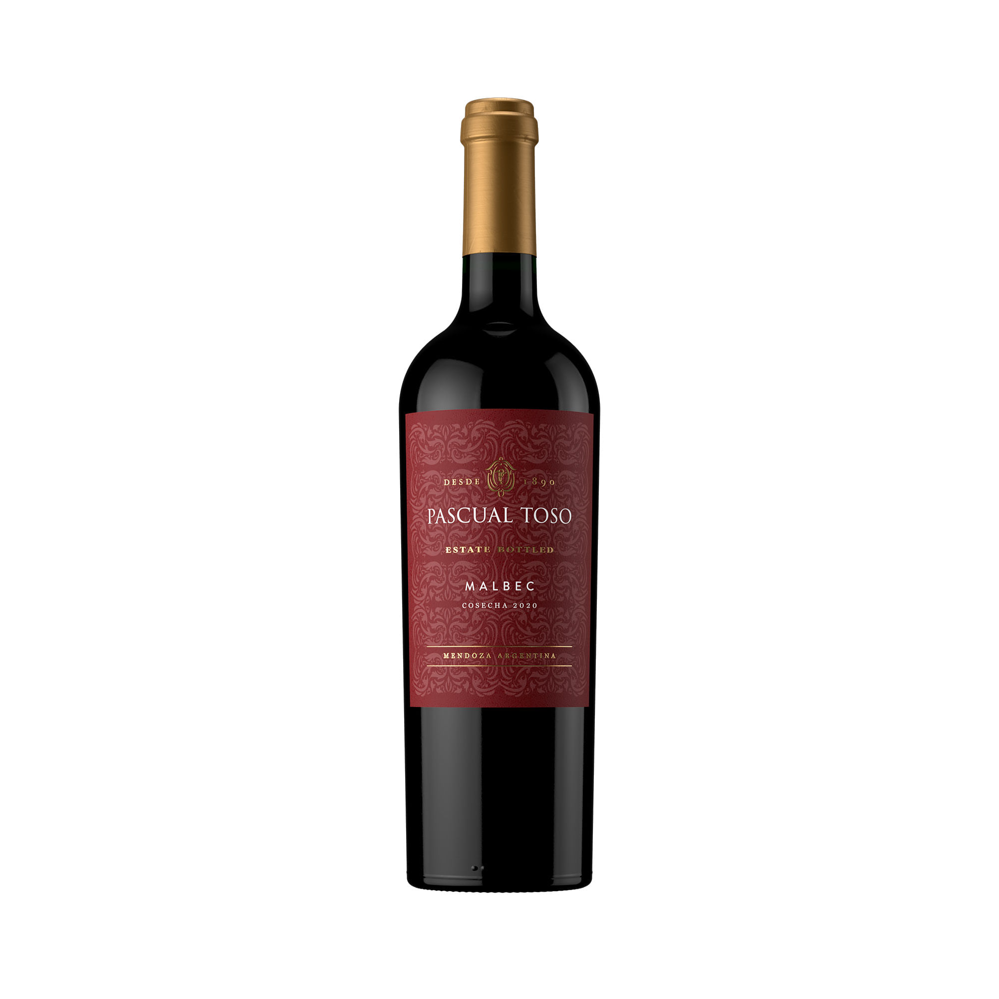 Vino tinto Malbes Pascual Toso 750 ml