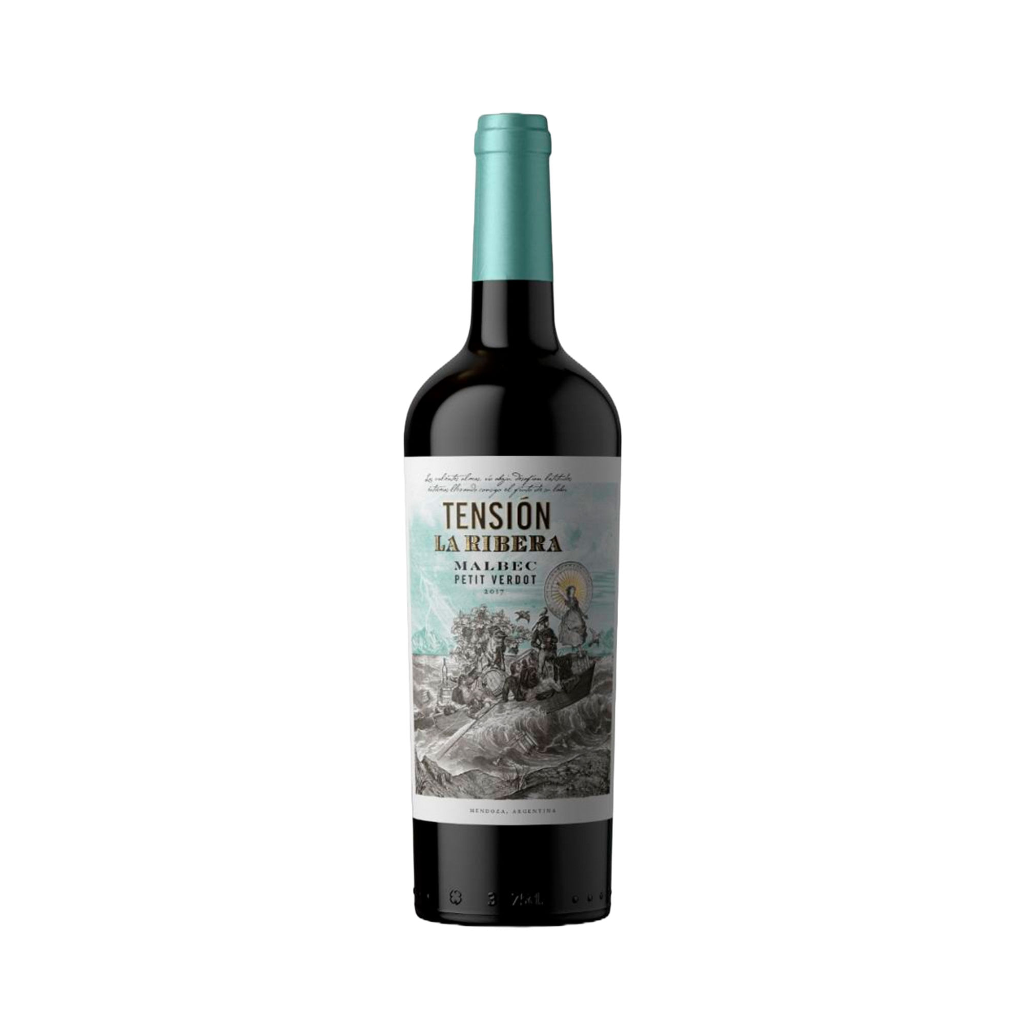 Vino tinto Malbec Tensión La Ribera 750 ml