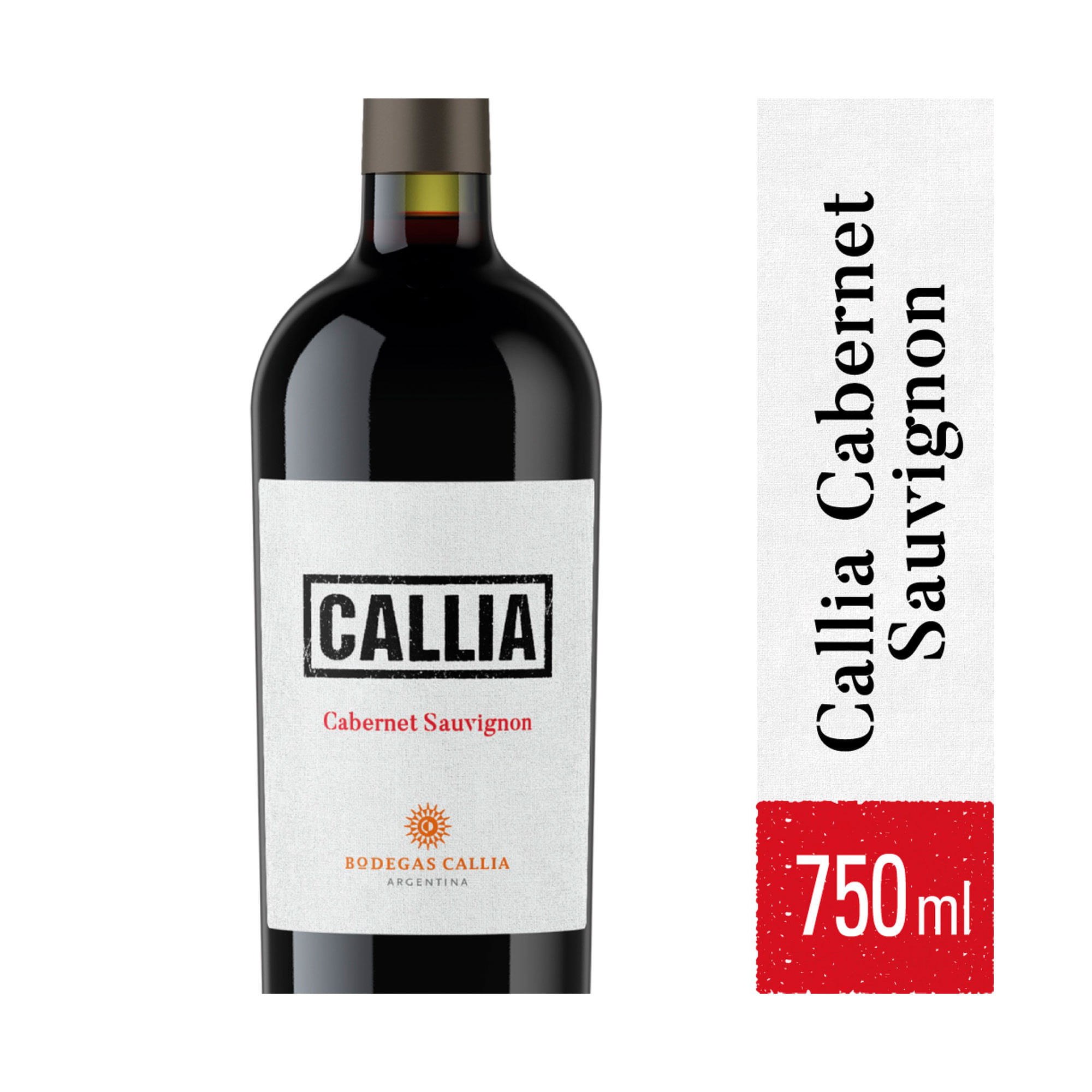 Vino tinto Cabernet Sauvignon Callia 750 ml