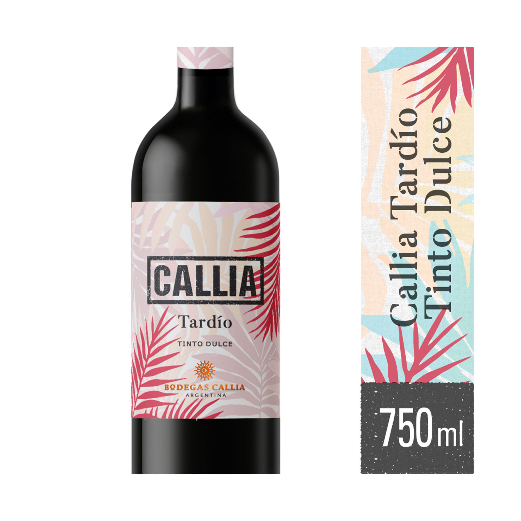 Vino tinto Dulce Callia Tadío 750 ml