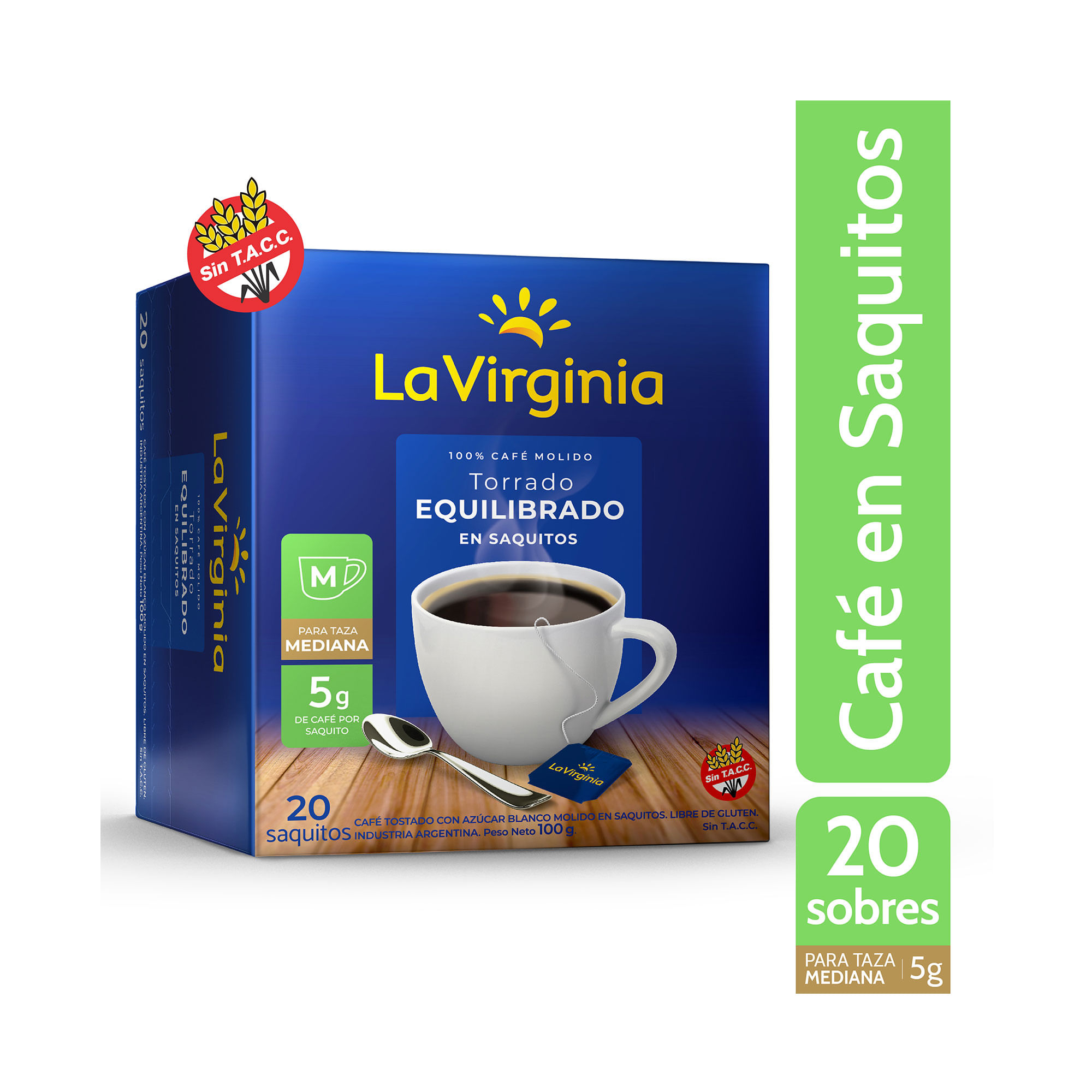 Café La Virginia En Saquitos 20saq